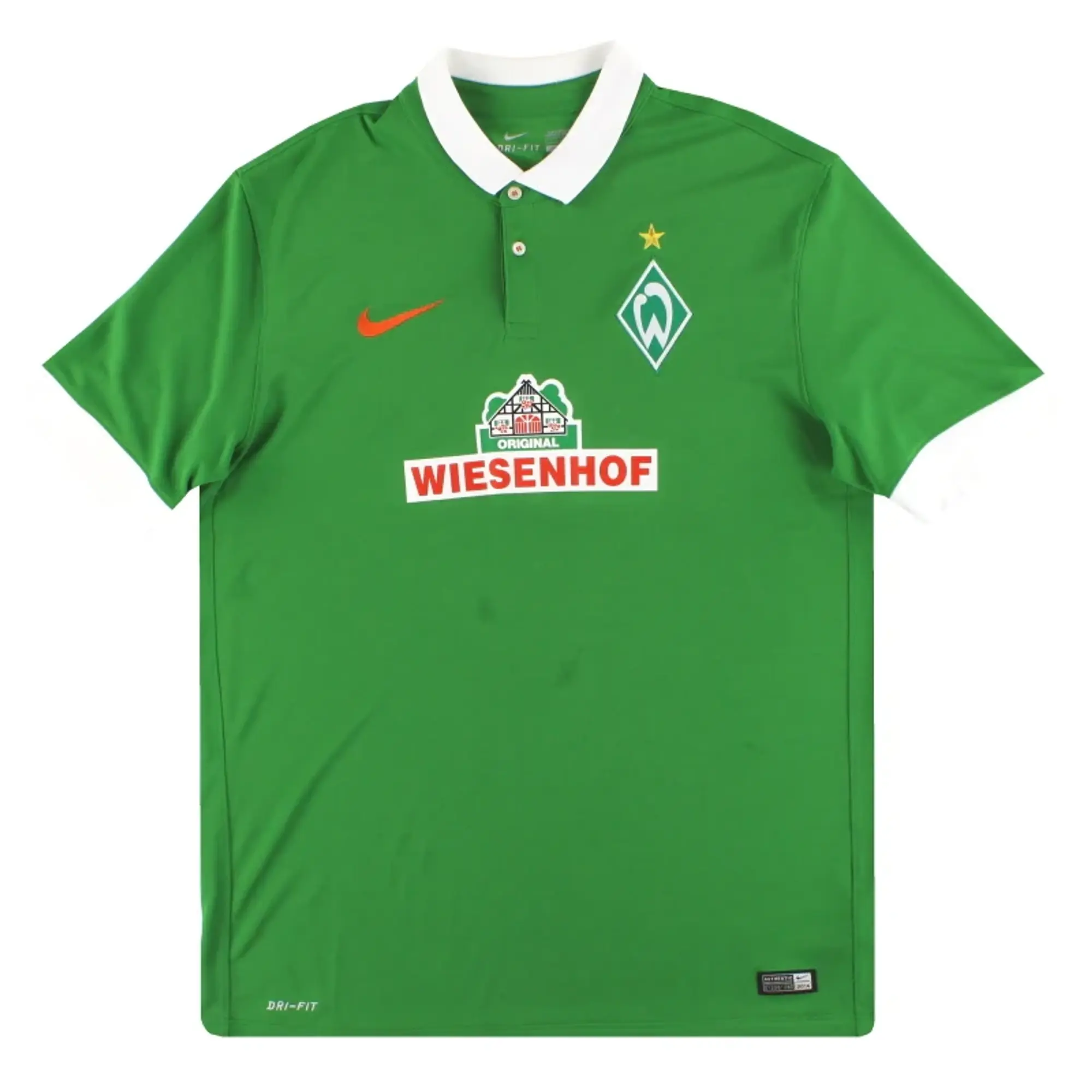 2014-15 Werder Bremen Nike Home Shirt L - Werder Bremen / Very good / Large
