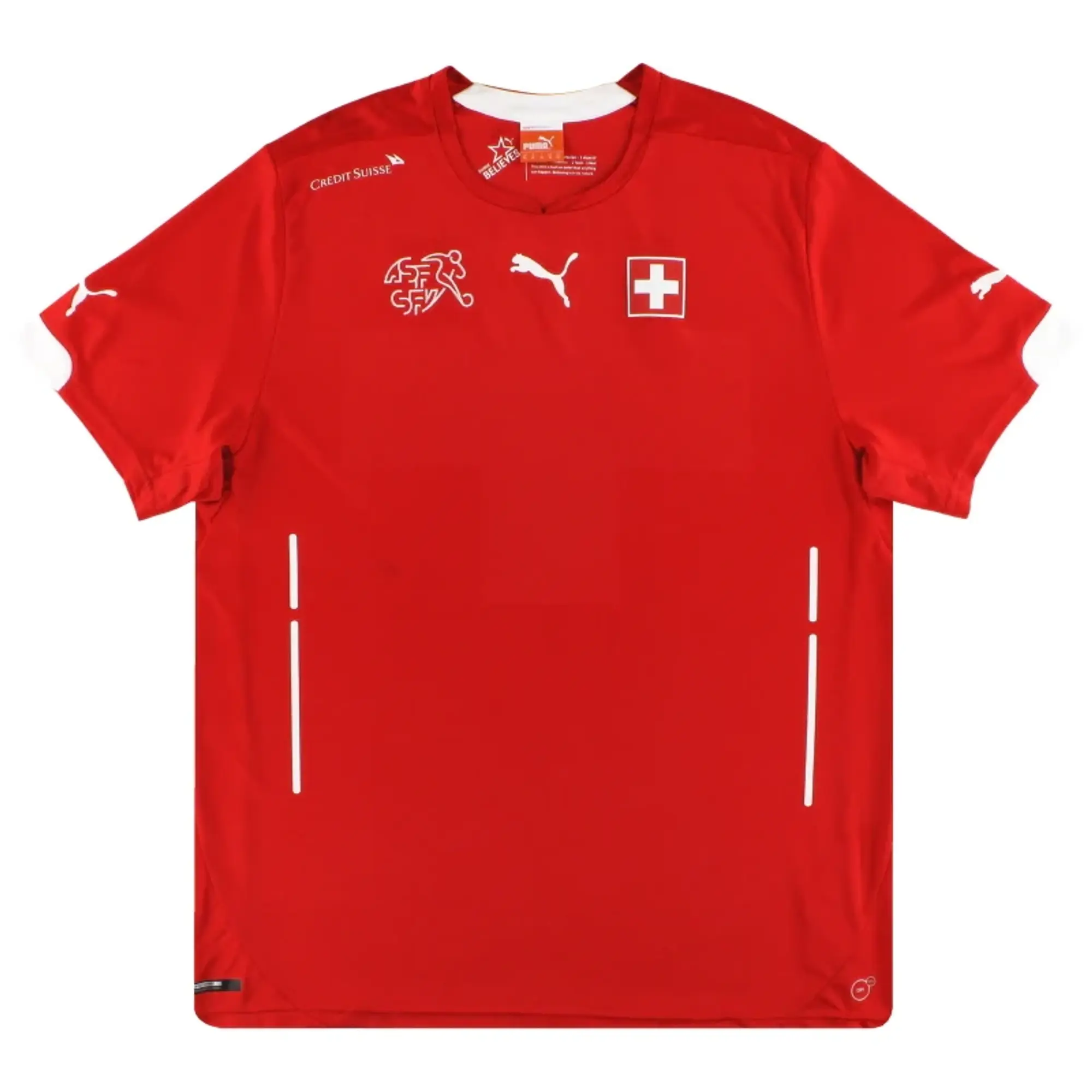 2014-15 Switzerland Puma Home Shirt S - Switzerland / Excellent / Small