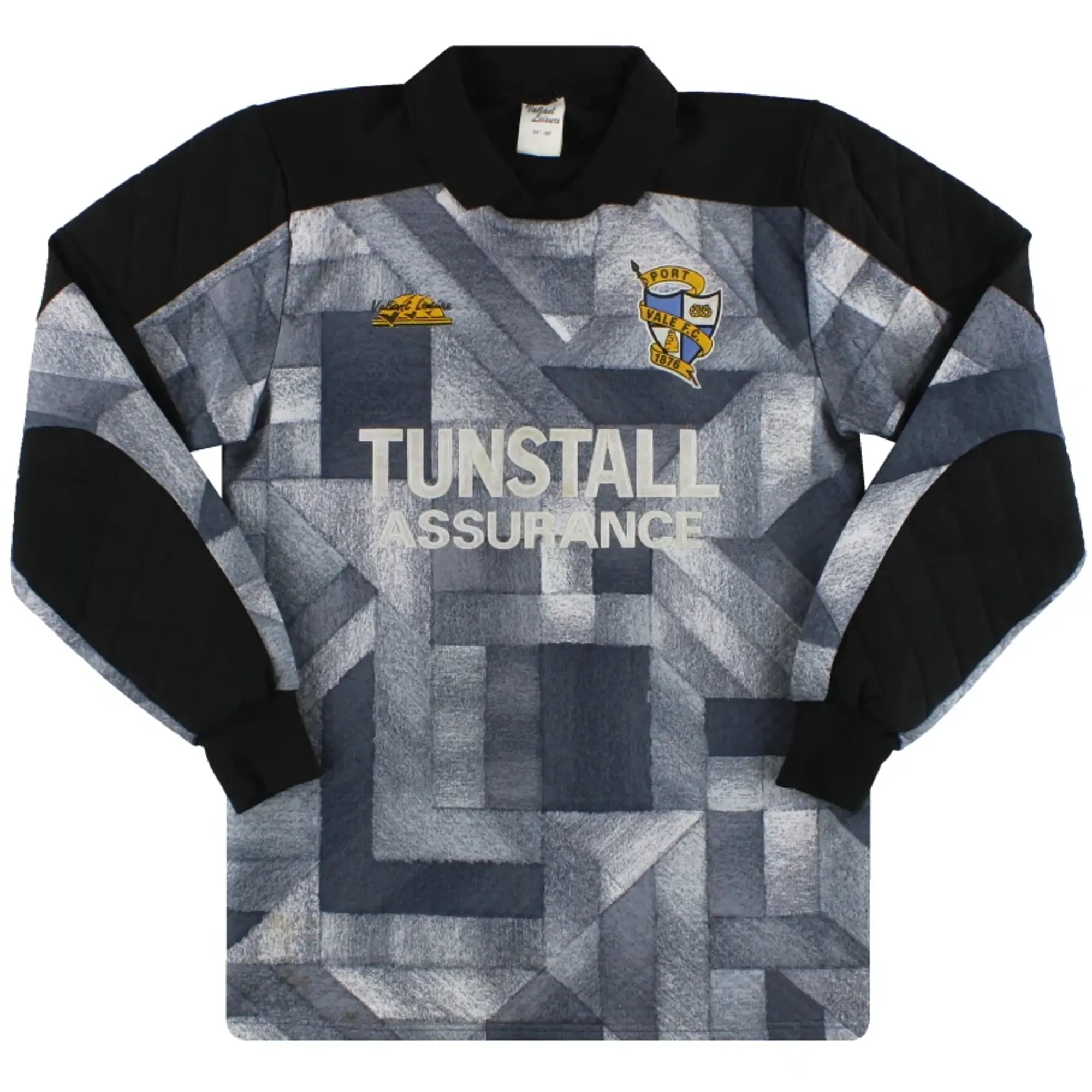 1993-95 Port Vale Goalkeeper Shirt #1 S - Port Vale / Excellent / Small