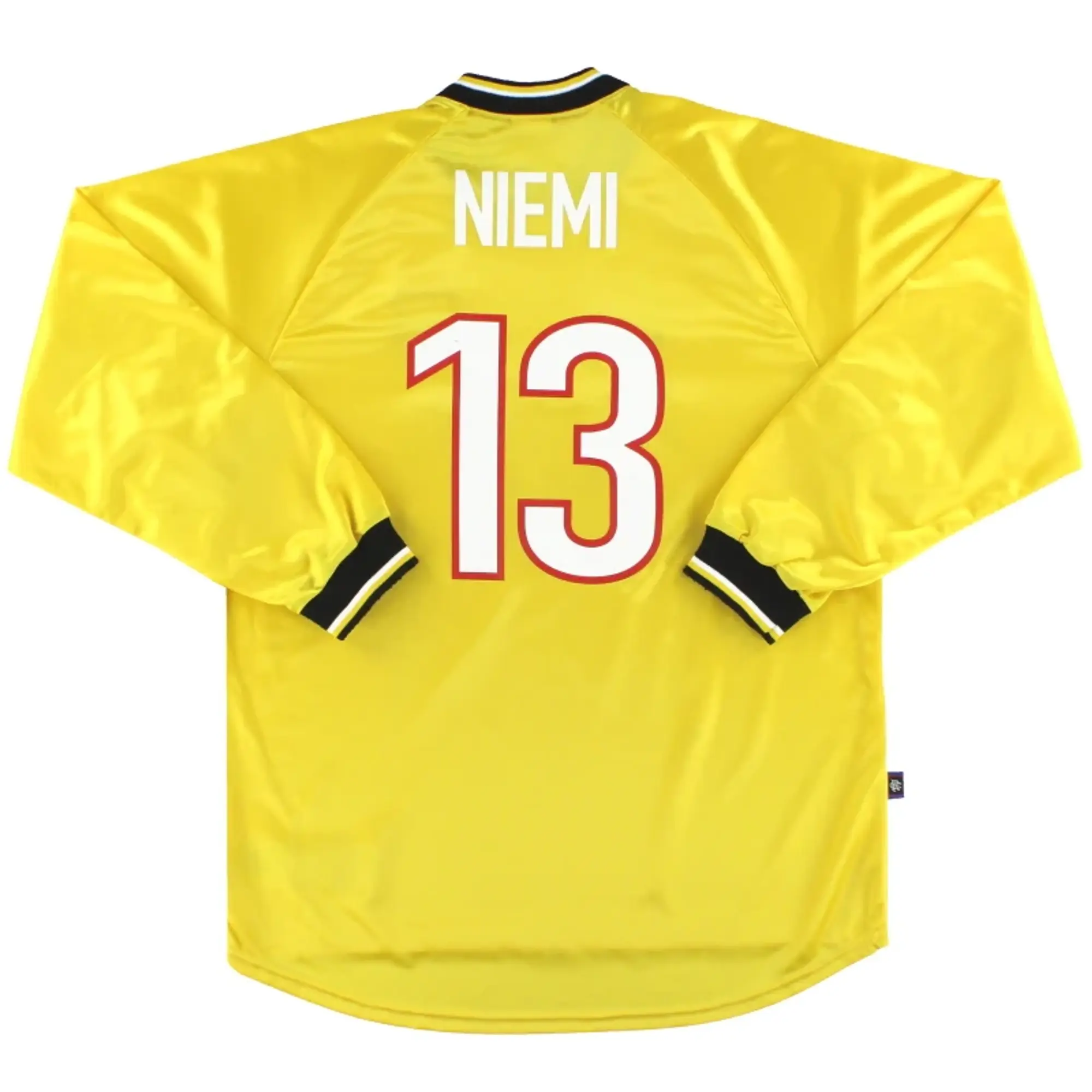 1997-99 Rangers Nike Goalkeeper Shirt Niemi #13 L - Rangers / Excellent / Large