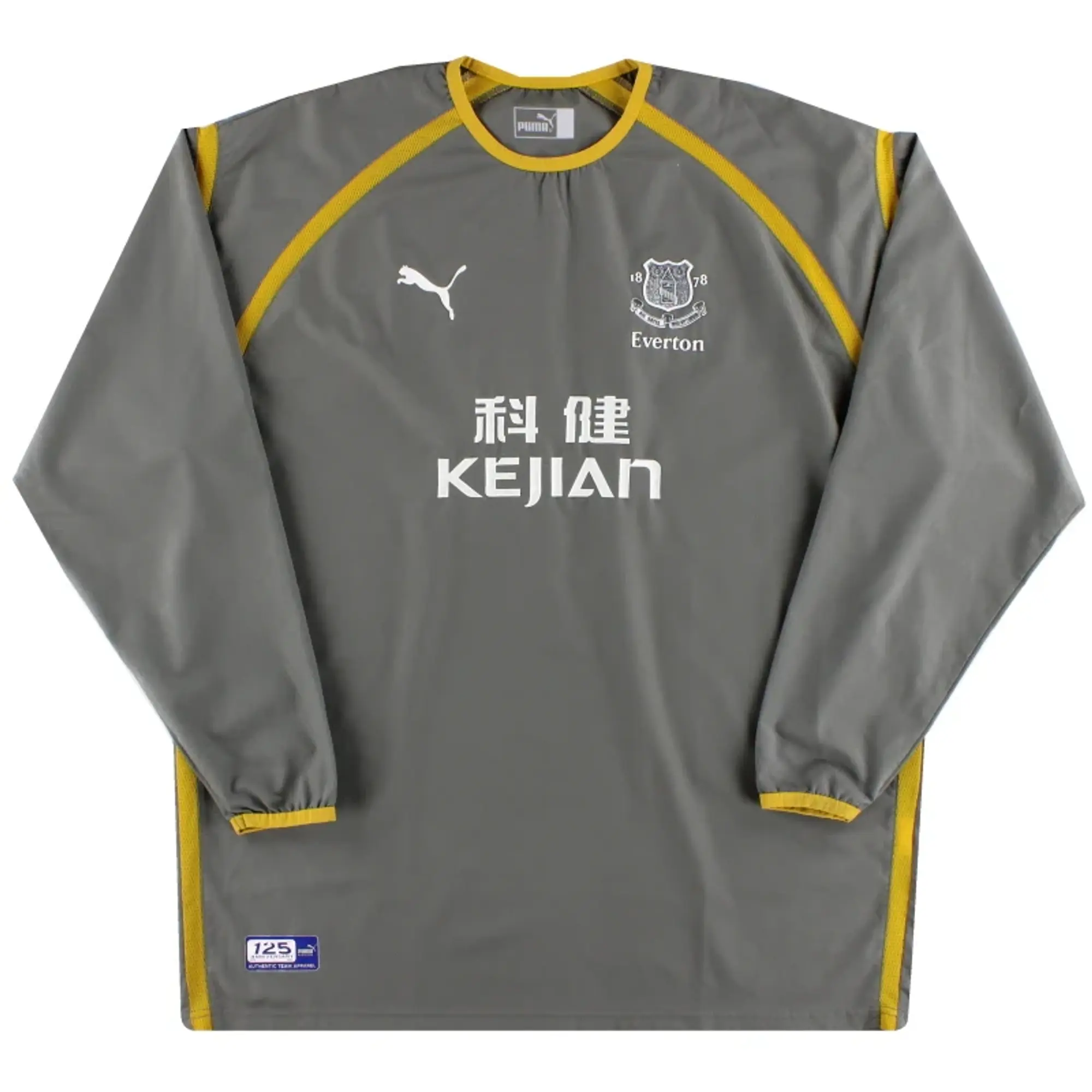 2003-04 Everton Puma Goalkeeper Shirt S.Boys - Everton / Excellent / Youth
