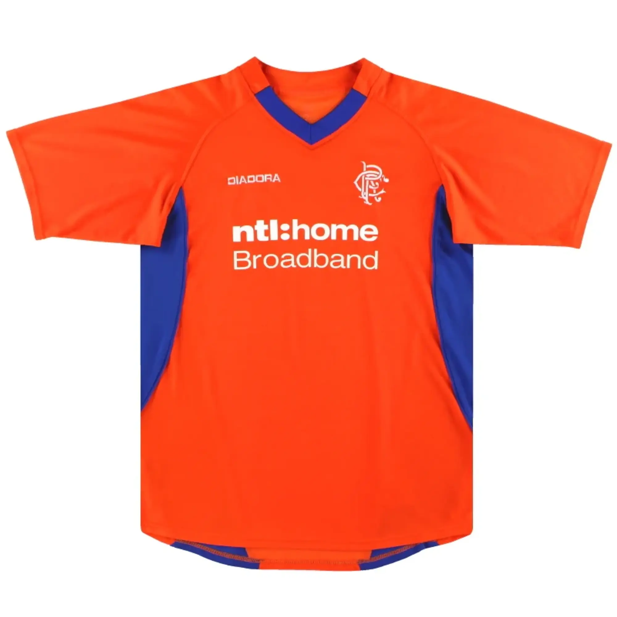 2002-03 Rangers Diadora Away Shirt Y - Rangers / Excellent / Youth