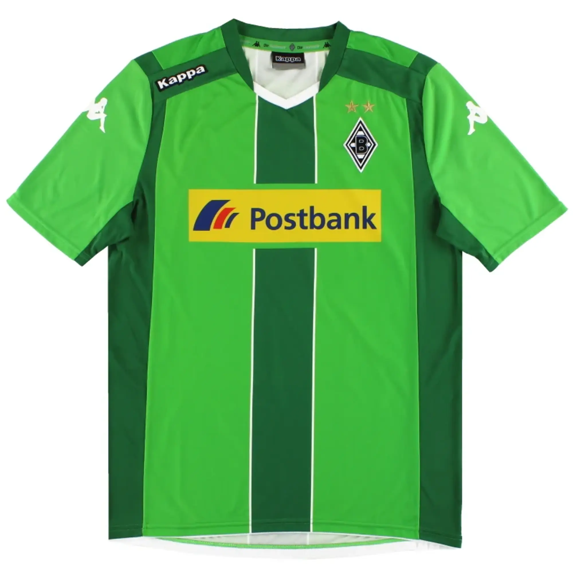 2014-15 Borussia Monchengladbach Kappa Away Shirt *Mint* M - Borussia Monchengladbach / Mint / Medium