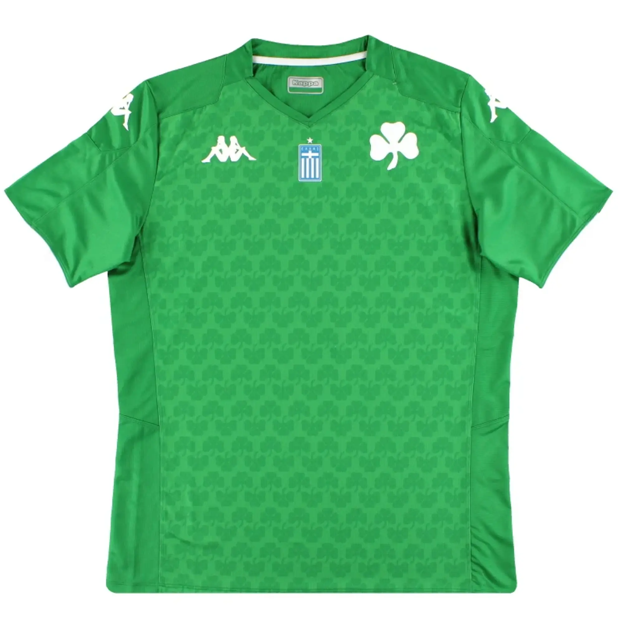 2019-20 Panathinaikos Kappa Kombat Home Shirt *As New* Y - Panathinaikos / As New / Youth