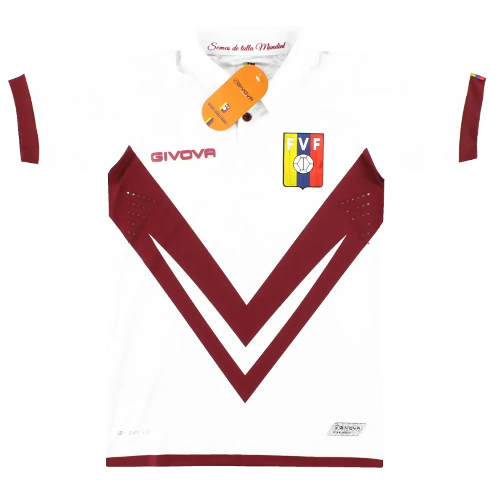 2019-20 Venezuela Givova Away Shirt *BNIB* - Other South American Teams / BNIB / XS