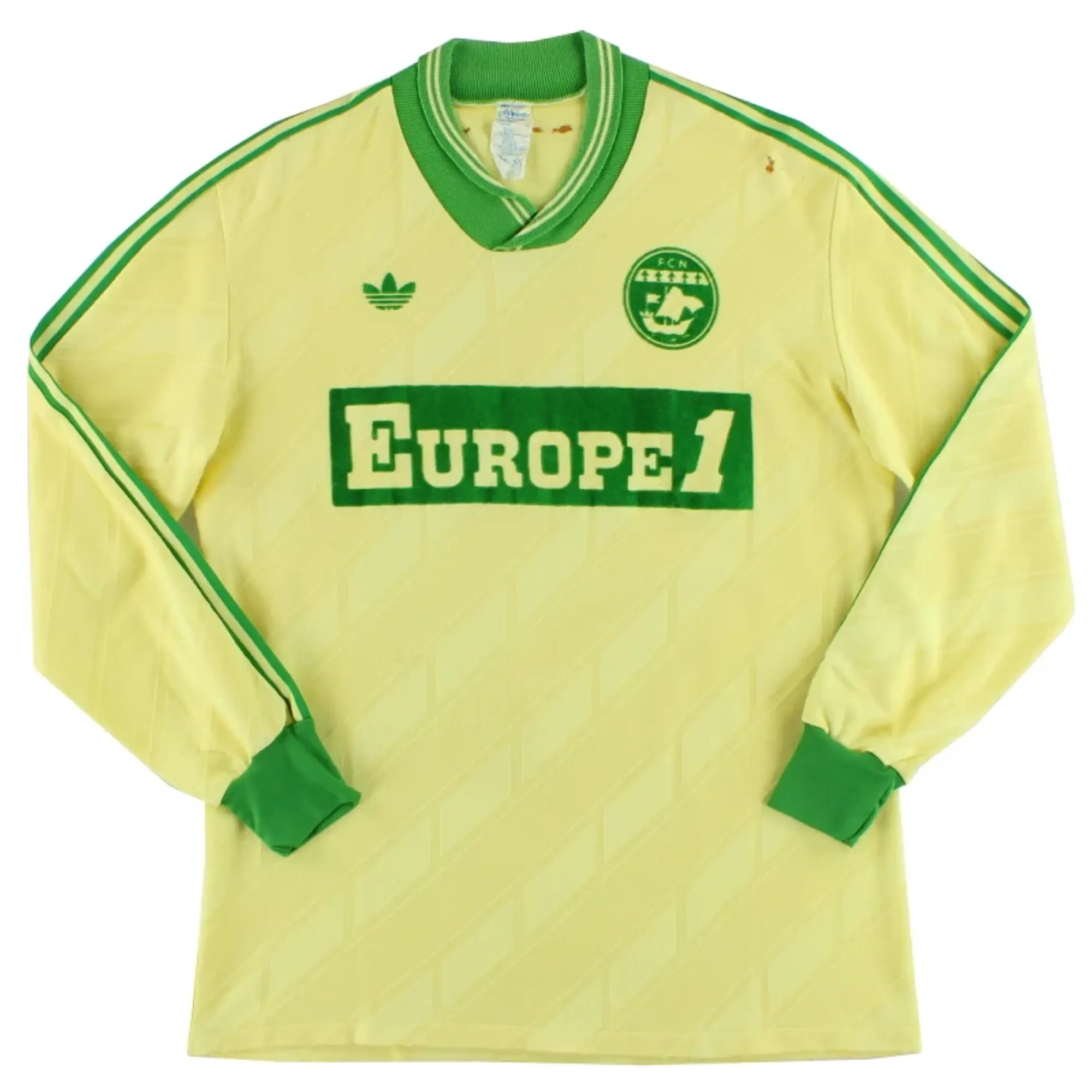 2011-12 Lyon adidas CL Away Shirt Kone #4 *Mint* M - Lyon / Mint / Medium
