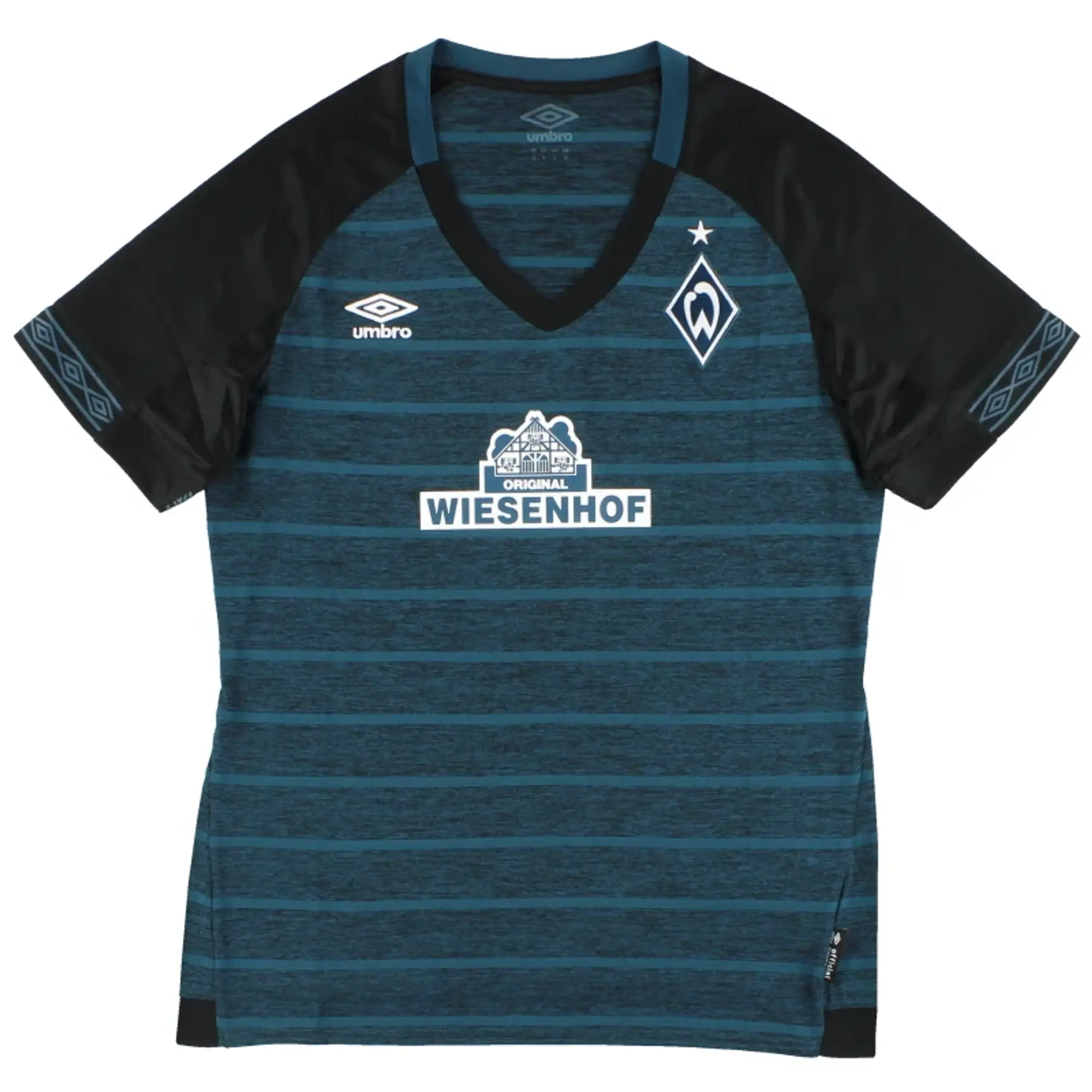2018-19 Werder Bremen Away Shirt *As New* Women's 12 - Other German Clubs / As New / Medium
