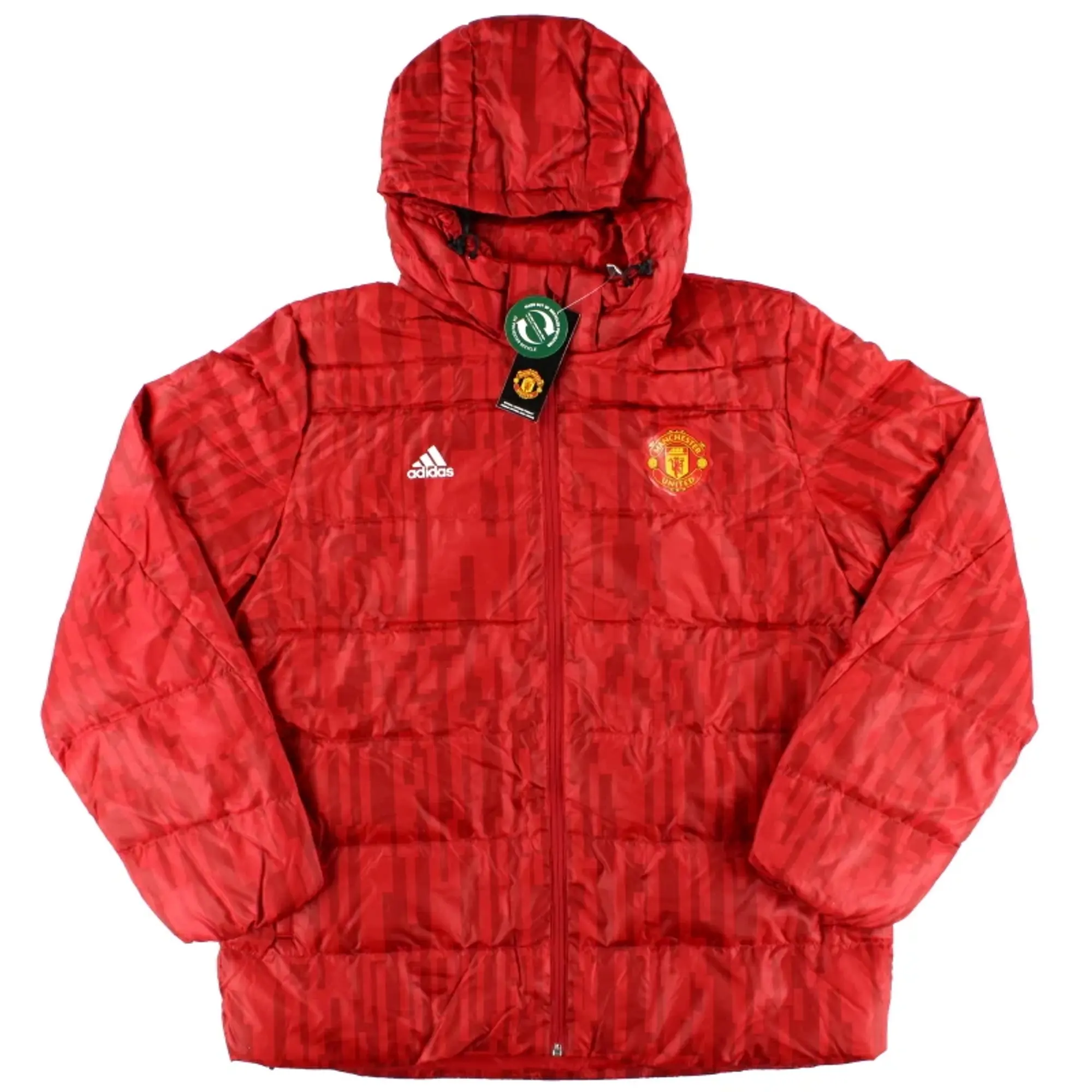 2016-17 Manchester United adidas Padded Down Jacket *w/tags* L - Manchester United / w/tags / Large
