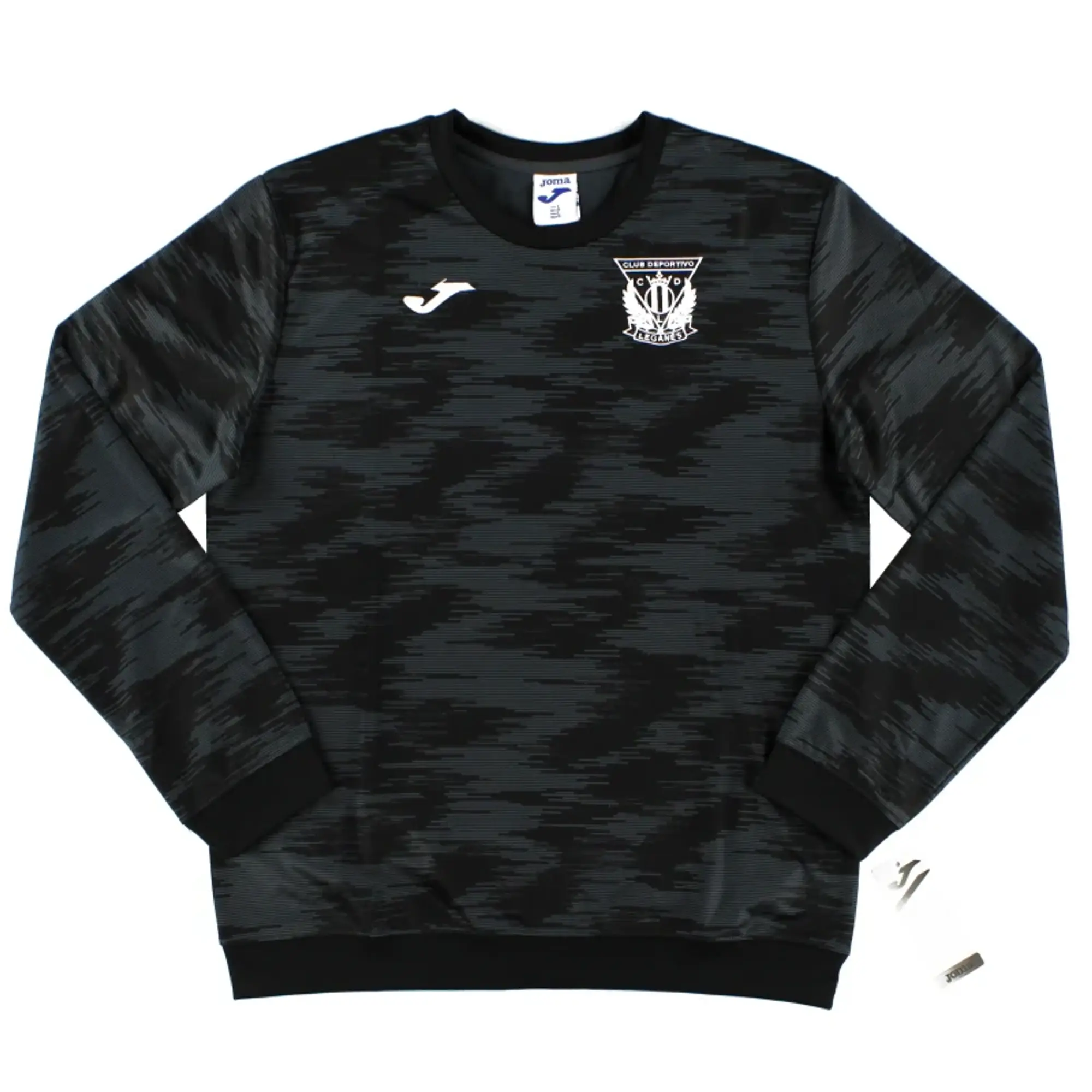 2019-20 C.D. Leganes Joma Black Pre-Match Top *BNIB* - Other Spanish Clubs / BNIB / Large