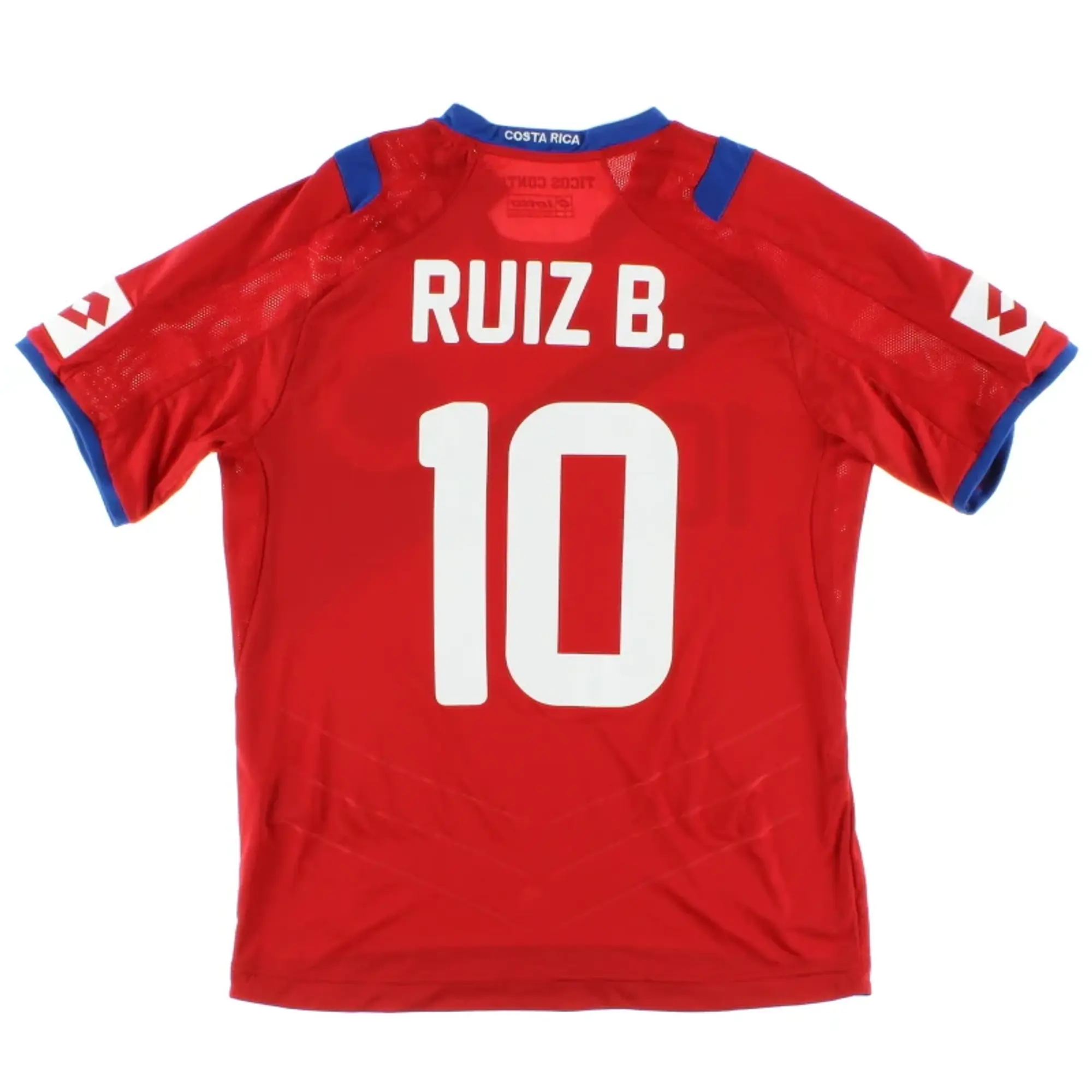 2014 Costa Rica Home Shirt Ruiz B. #10 *w/tags* S - Other North and Central American / Caribbean Zone Teams / BNWT / Small