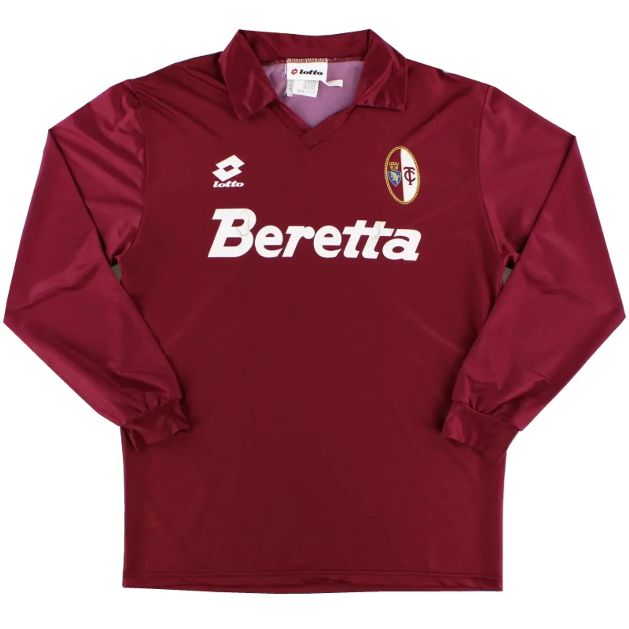 1993-94 Torino Home Shirt L/S L - Other Italian Clubs / Excellent / Large