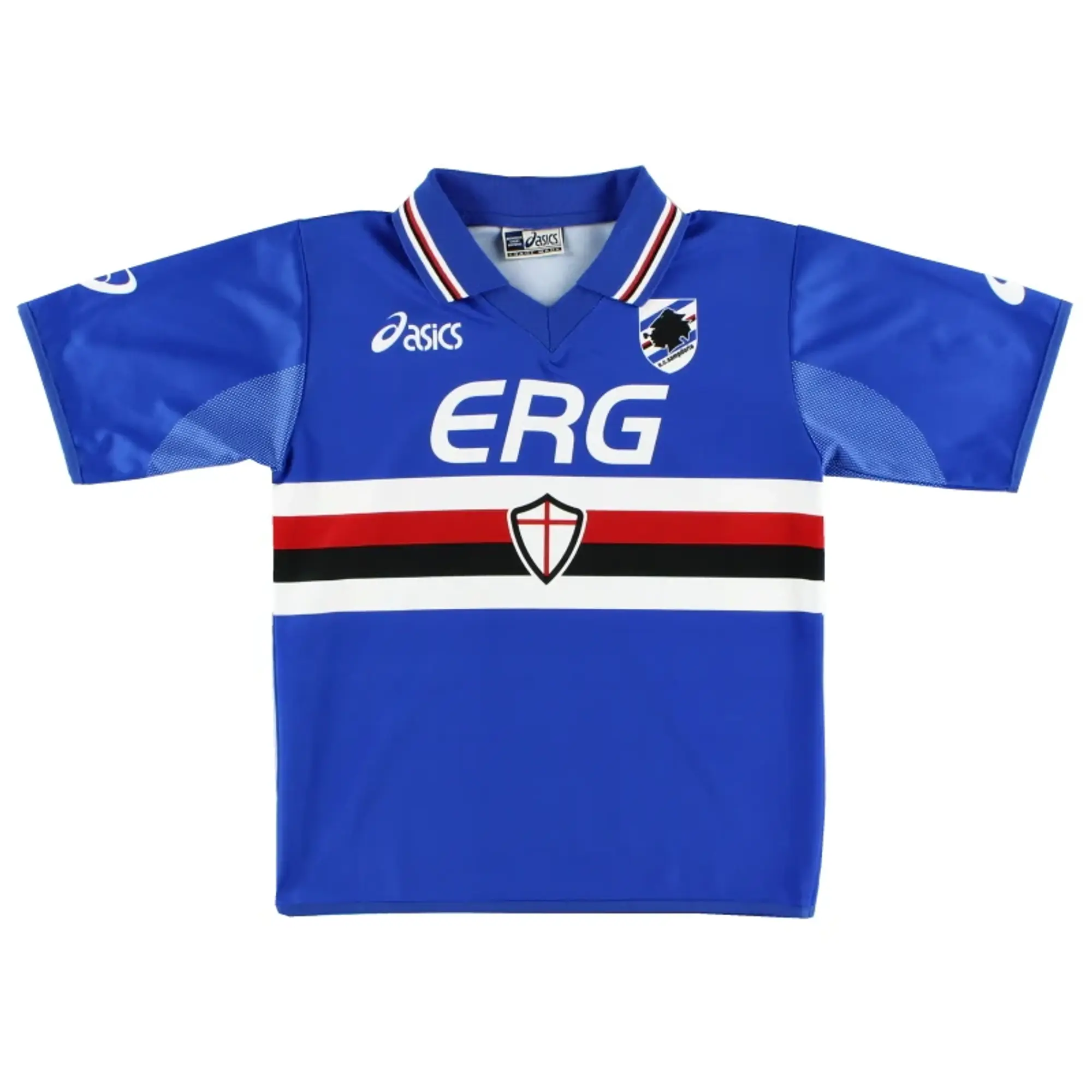 2003-04 Sampdoria Home Shirt Y - Sampdoria / Excellent / Youth