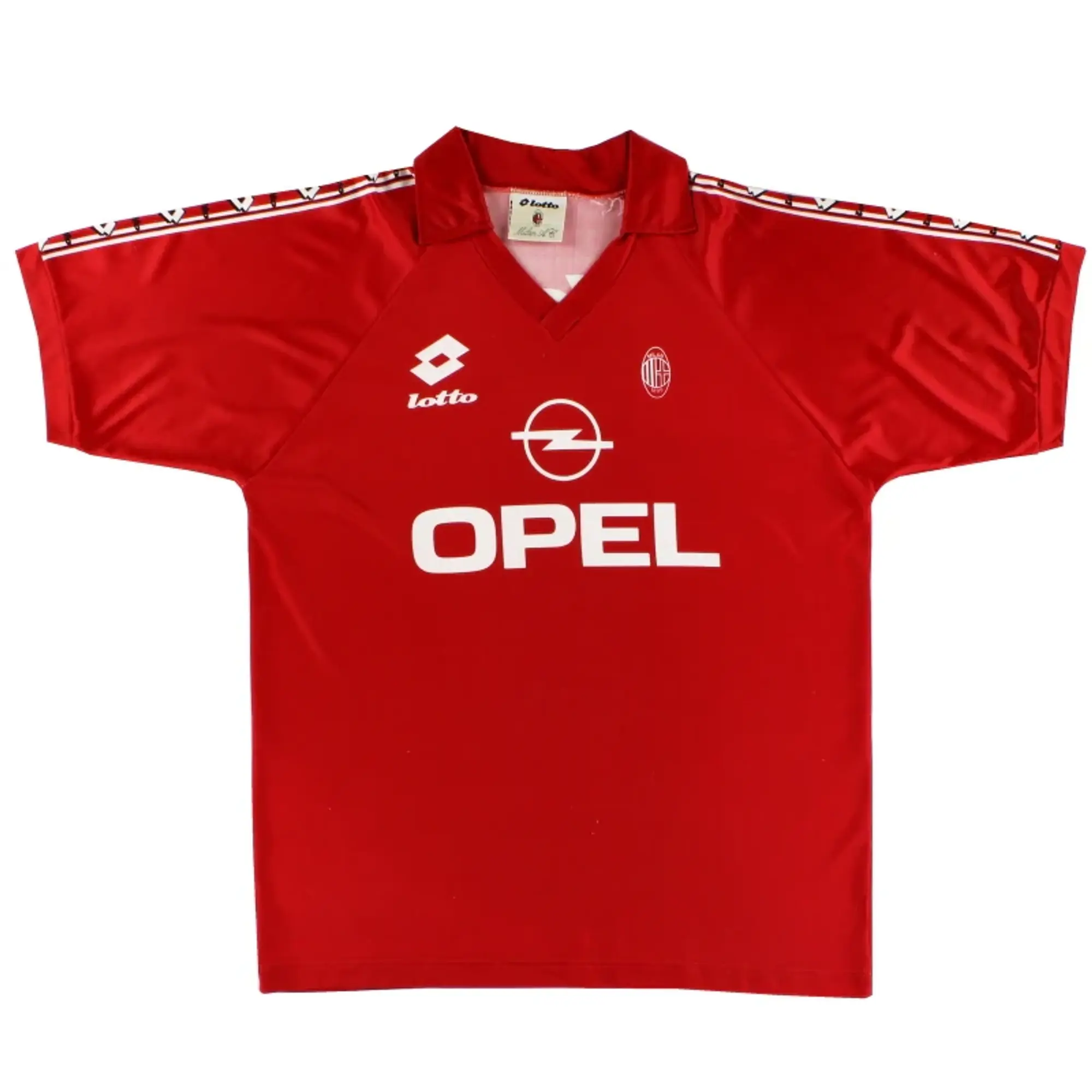 1996-97 AC Milan Lotto Training Shirt XL - AC Milan / Excellent / XL