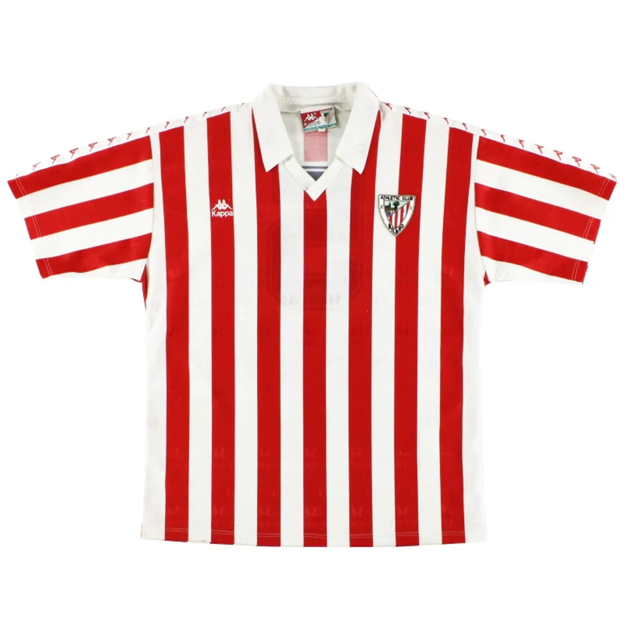 1992-94 Athletic Bilbao Match Issue Home Shirt #5 L - Athletic Bilbao / Excellent / Large