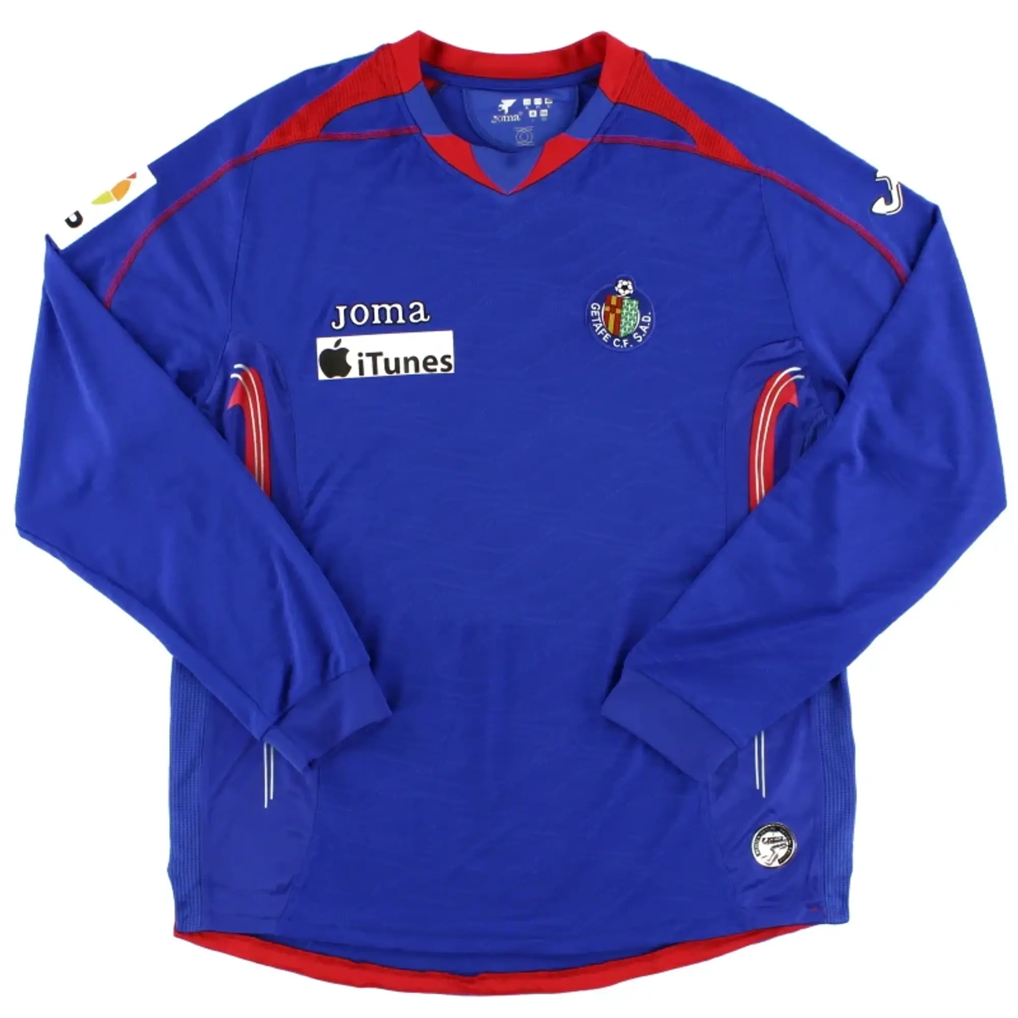 2008-09 Getafe Player Issue Home Shirt #10 L/S L - Other Spanish Clubs / Excellent / Large