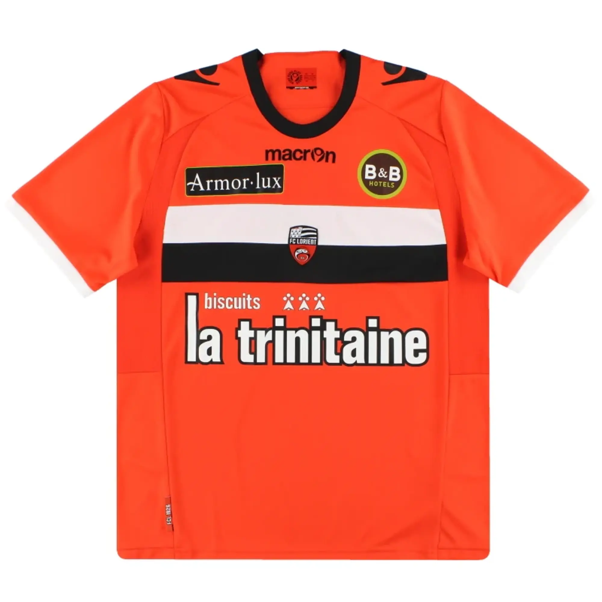 2012-13 FC Lorient Macron Home Shirt *Mint* S - Other French Clubs / Mint / Small