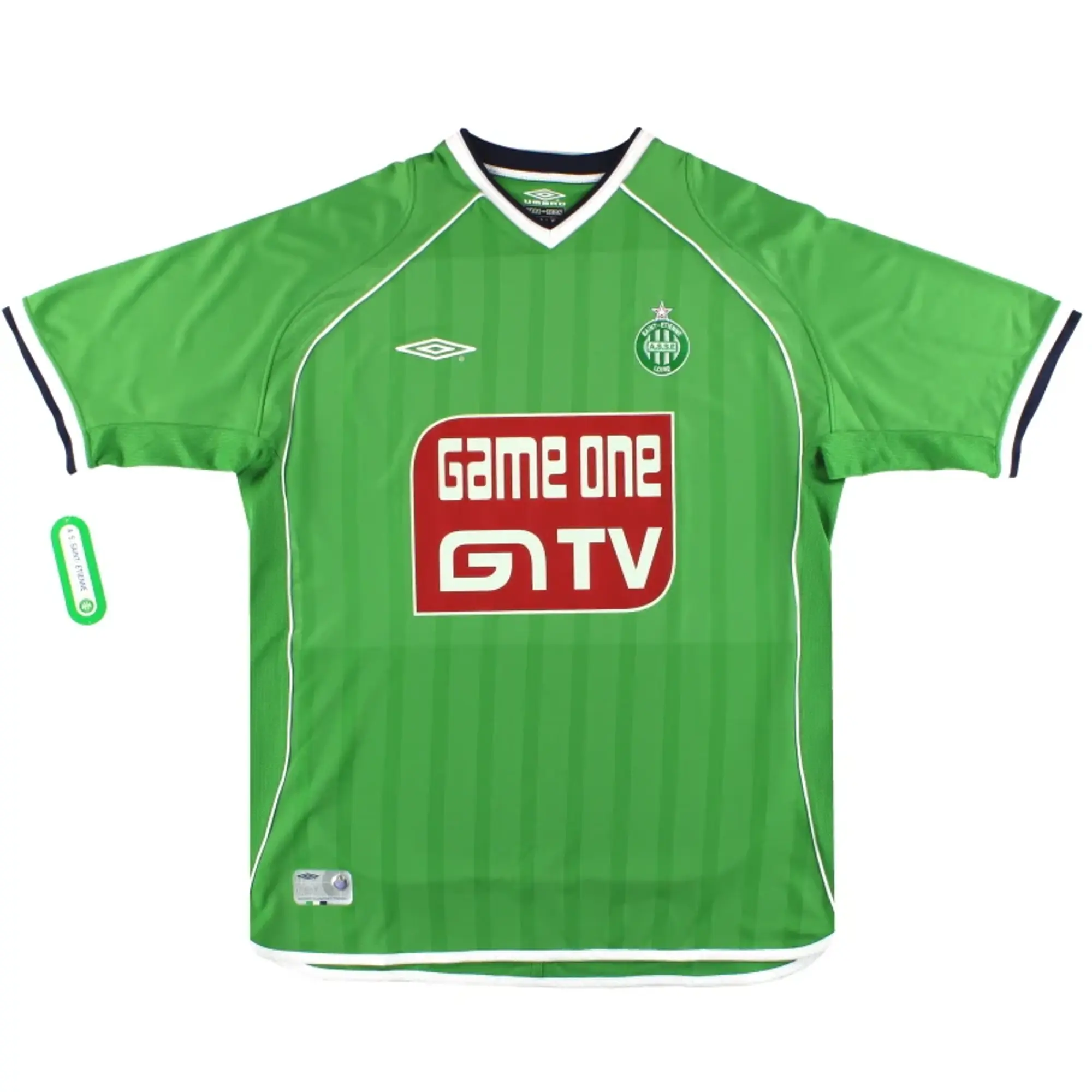 2001-02 Saint Etienne Umbro Home Shirt *w/tags* XL - Other French Clubs / w/tags / XL