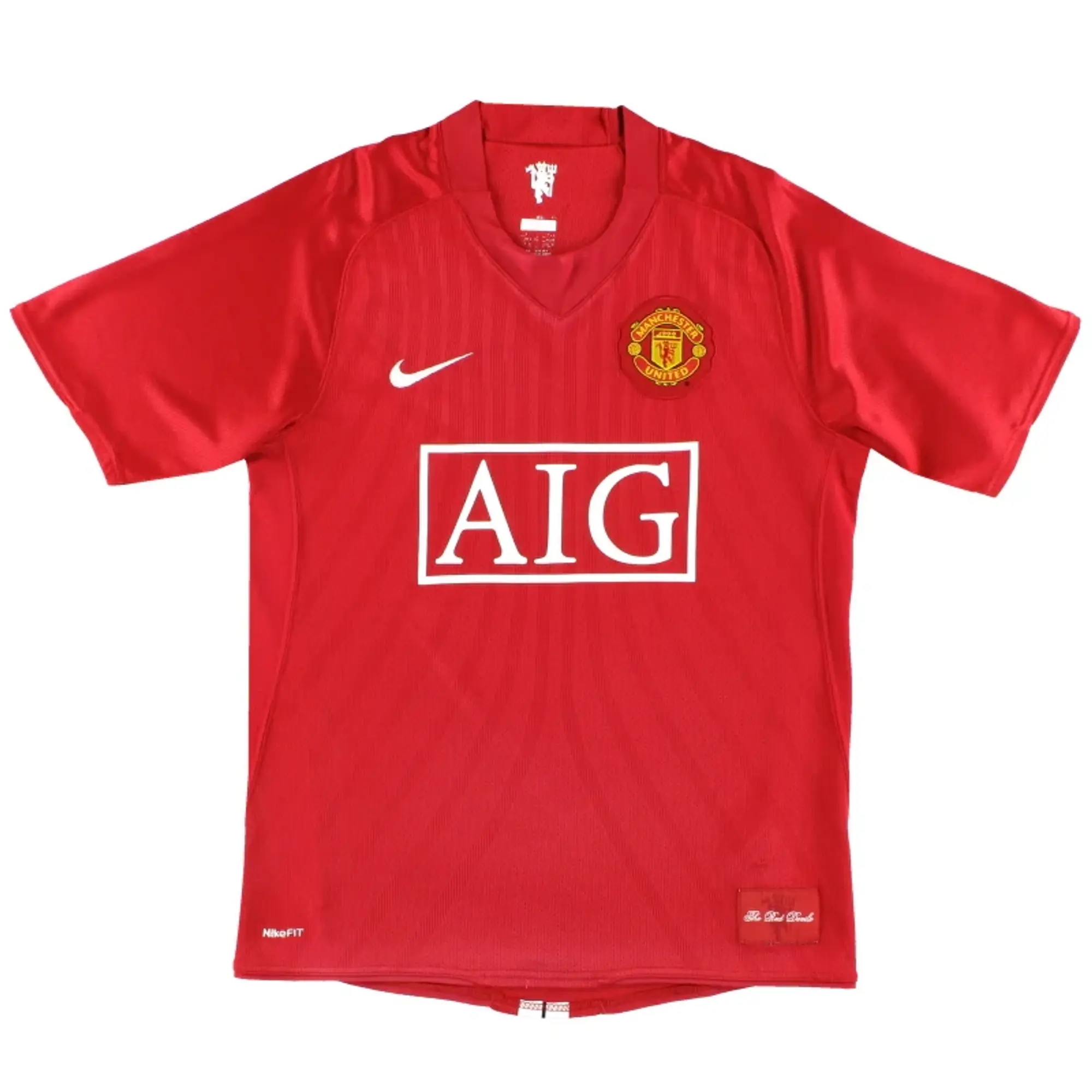 2007-09 Manchester United Nike Home Shirt M - Manchester United / Very good / Medium