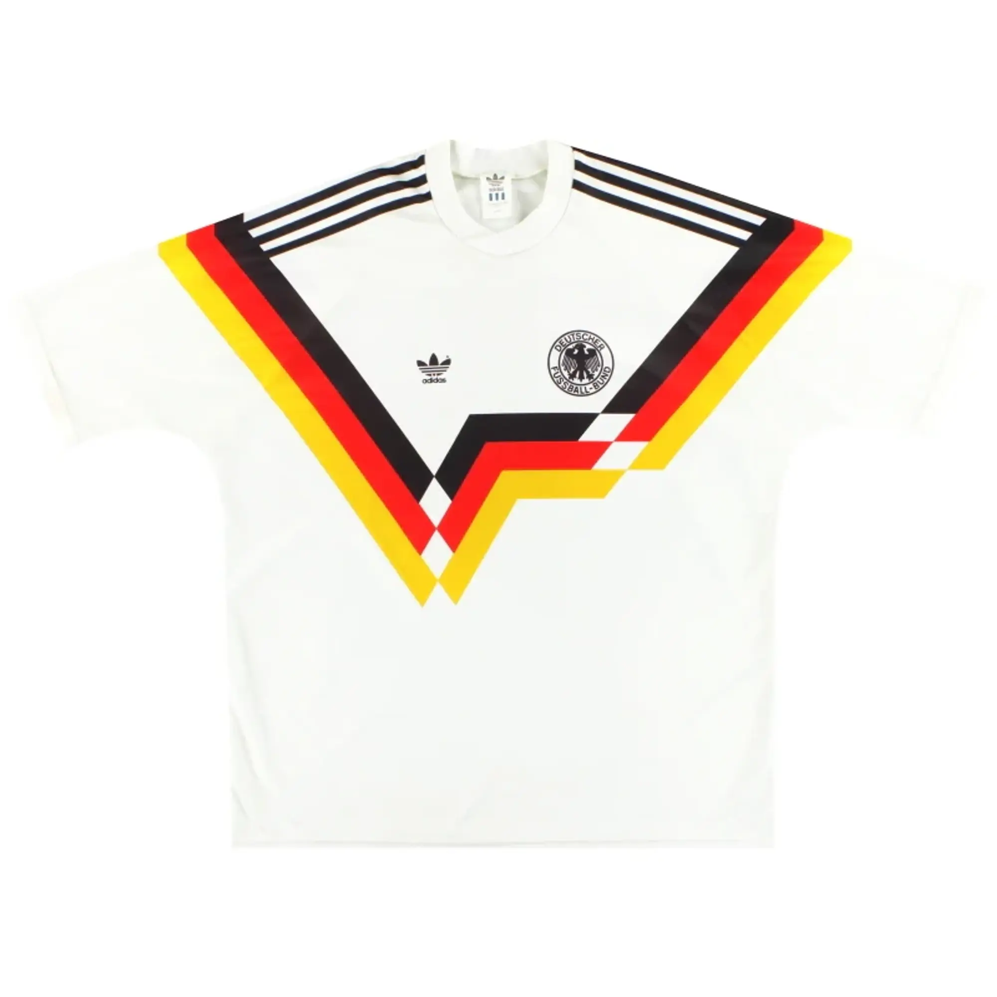 1988-91 Arsenal adidas Away Shirt L - Arsenal / Very good / Large