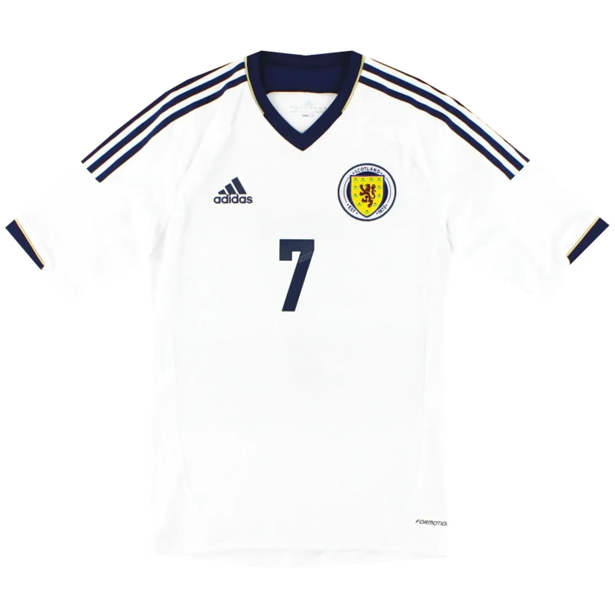 2012-14 Scotland adidas Formotion Player Issue Away Shirt *As New* - Scotland / Small / 2