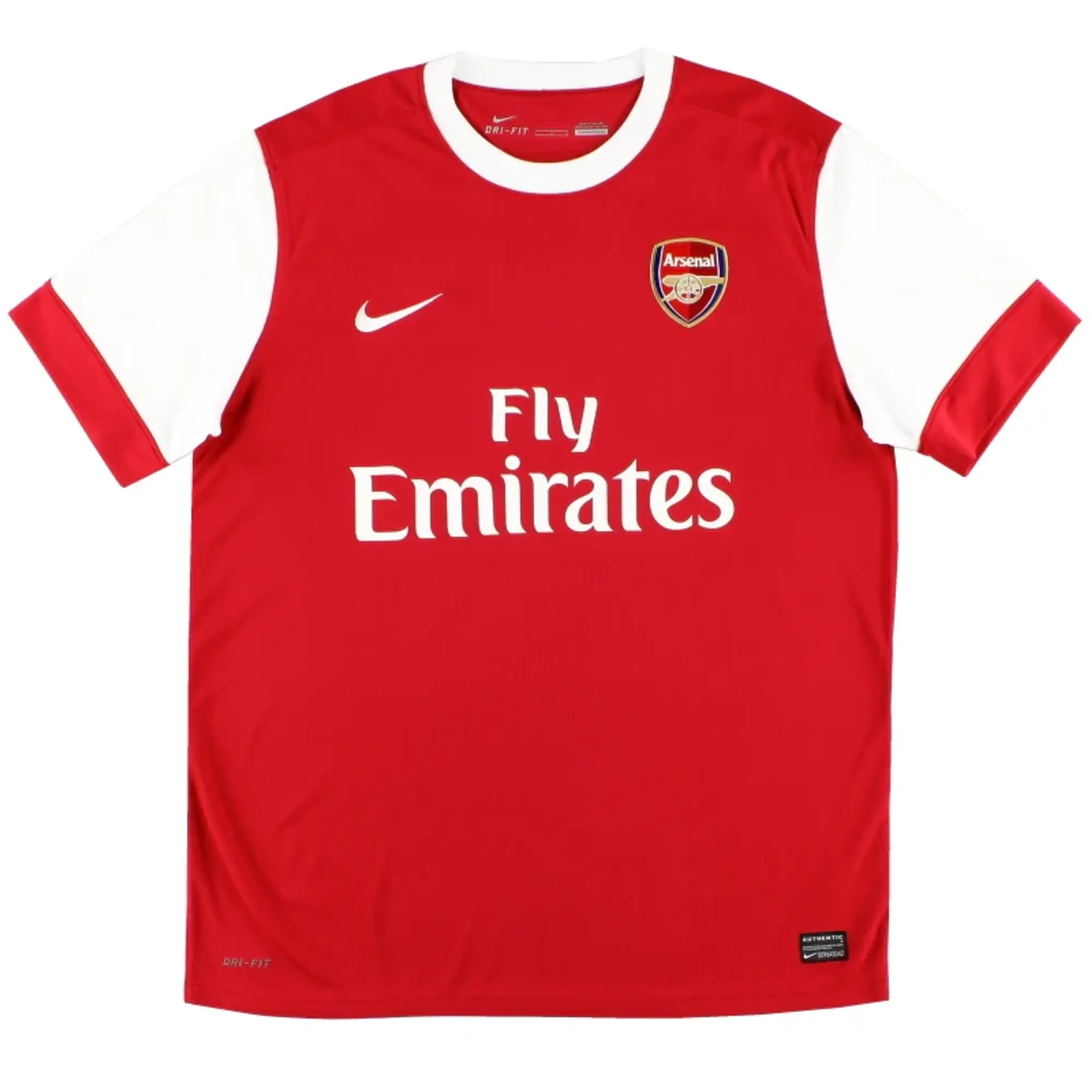 2010-11 Arsenal Nike Home Shirt XL - Arsenal / Very good / XL