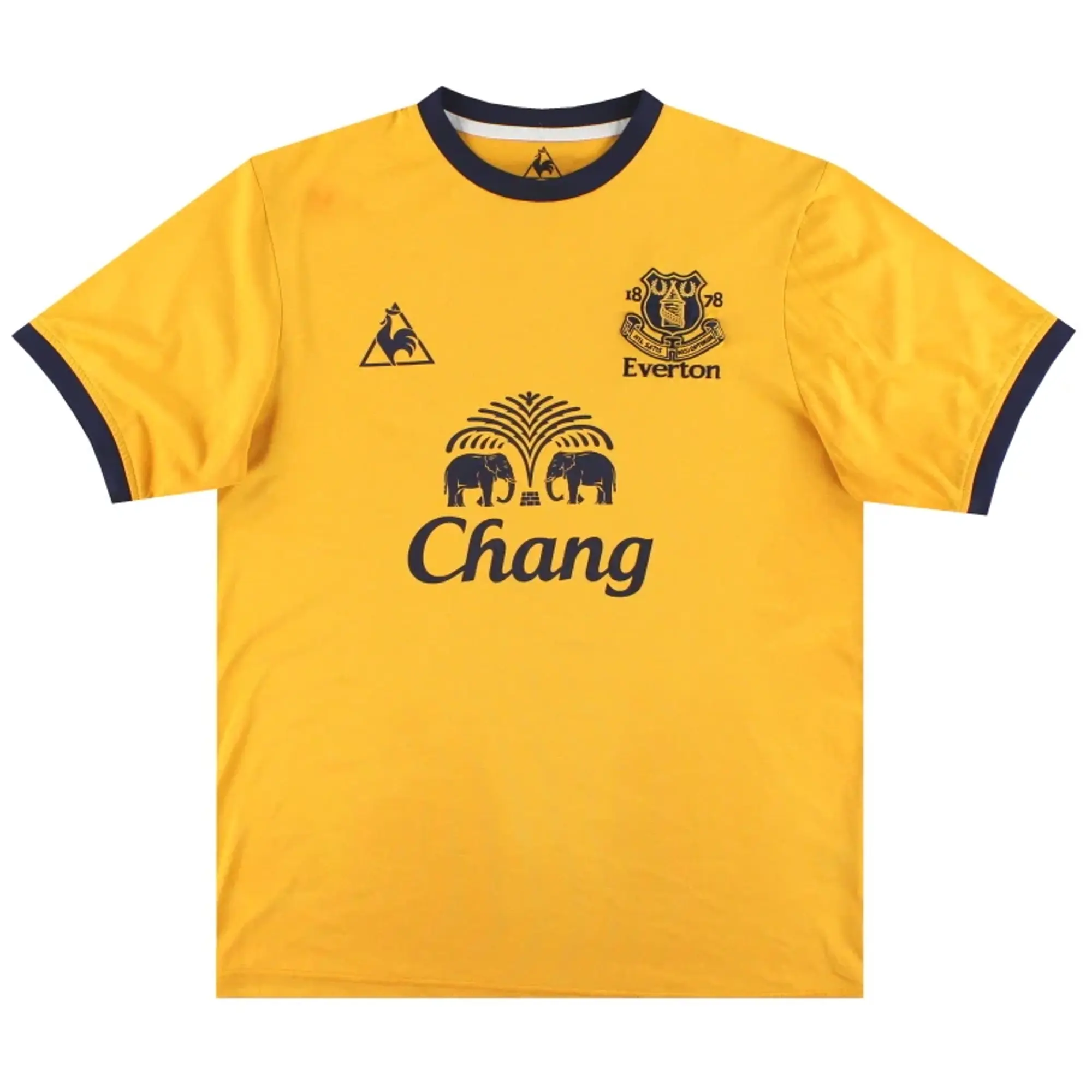 2011-12 Everton Le Coq Sportif Away Shirt *Mint* XXL - Everton / Mint / XXL