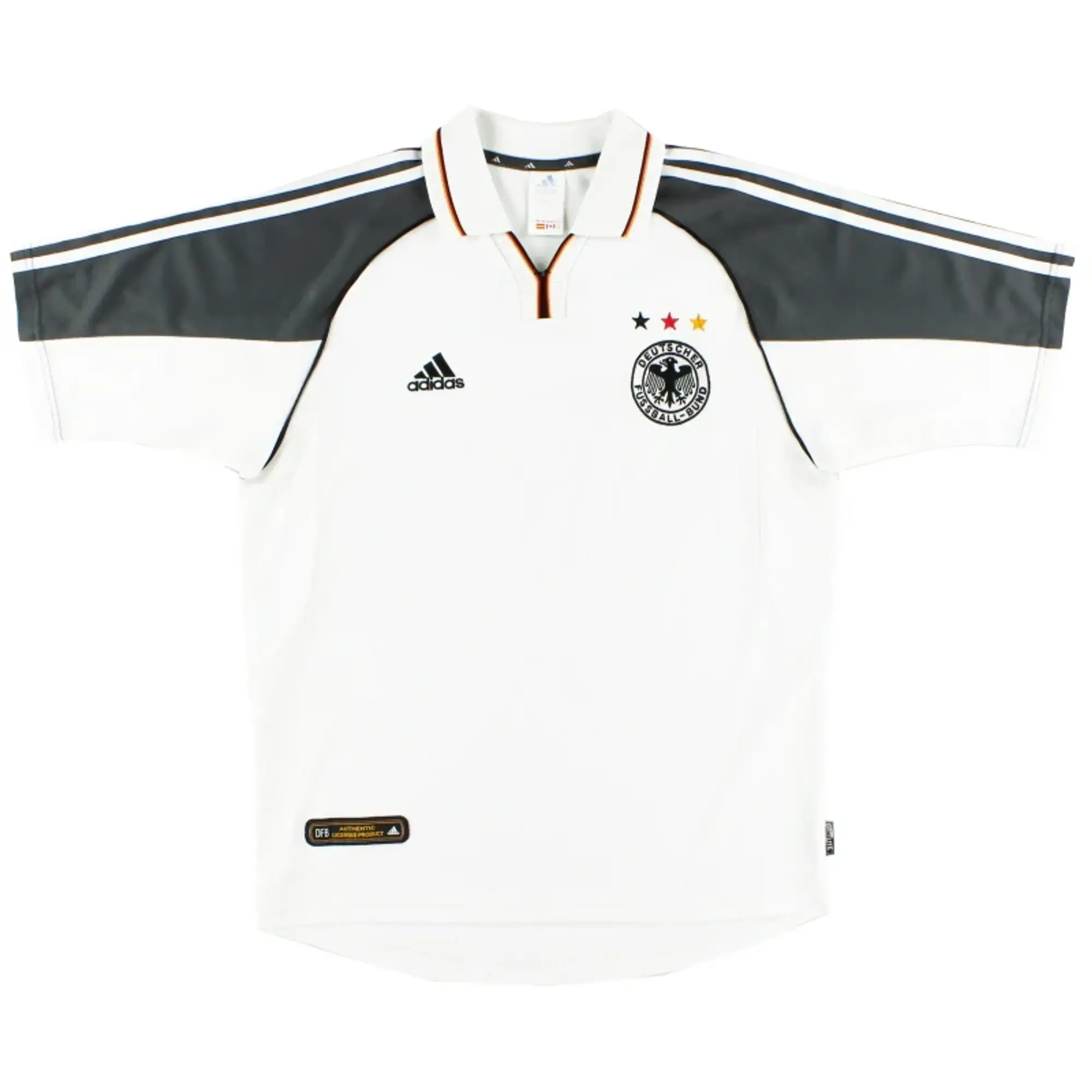 2000-02 Germany adidas Home Shirt L - Germany / Excellent / Large