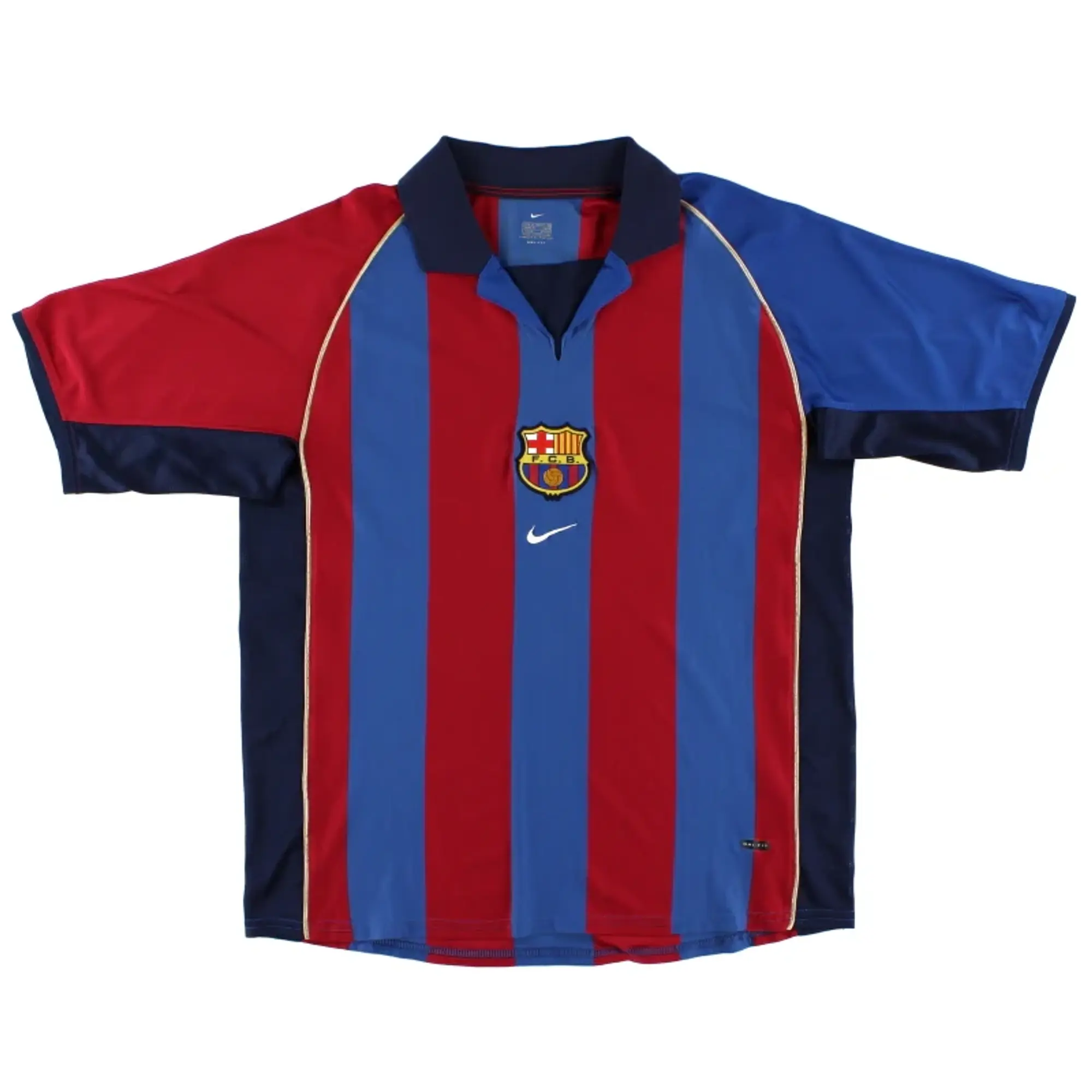 2001-02 Barcelona Nike Home Shirt L - Barcelona / Excellent / Large