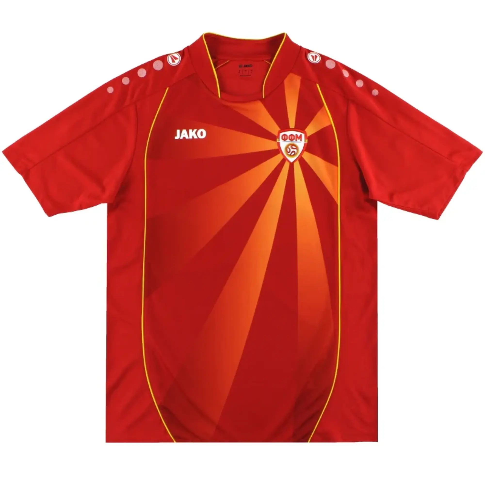 2016-2022 North Macedonia Jako Home Shirt *As New* S - Other European / As New / Small