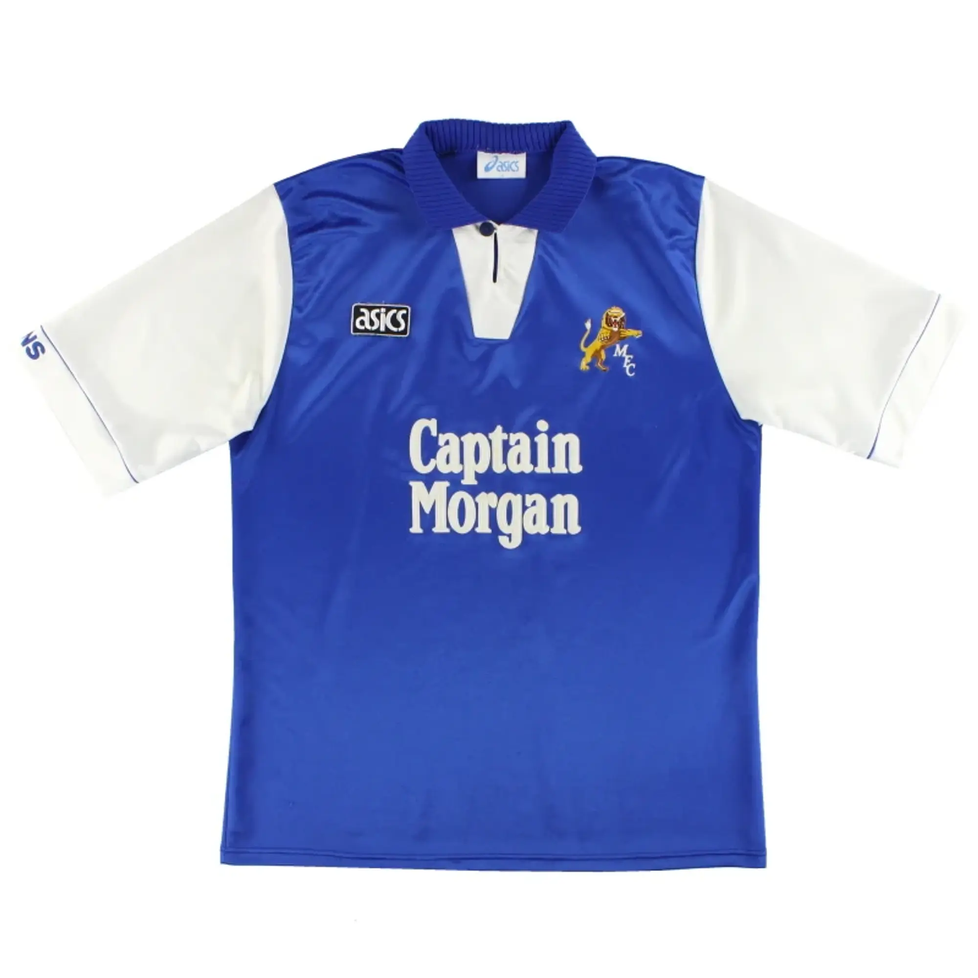 1994-96 Millwall Asics Home Shirt *Mint* M - Millwall / Mint / Medium