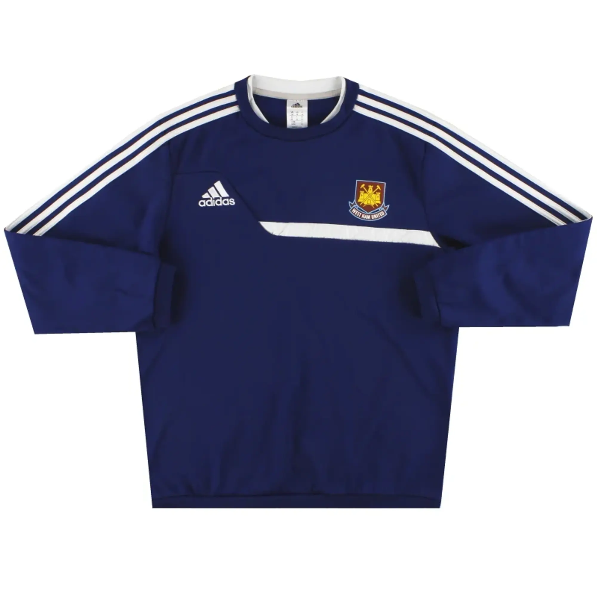 2013-14 West Ham adidas Sweatshirt XXL - West Ham / Excellent / XXL