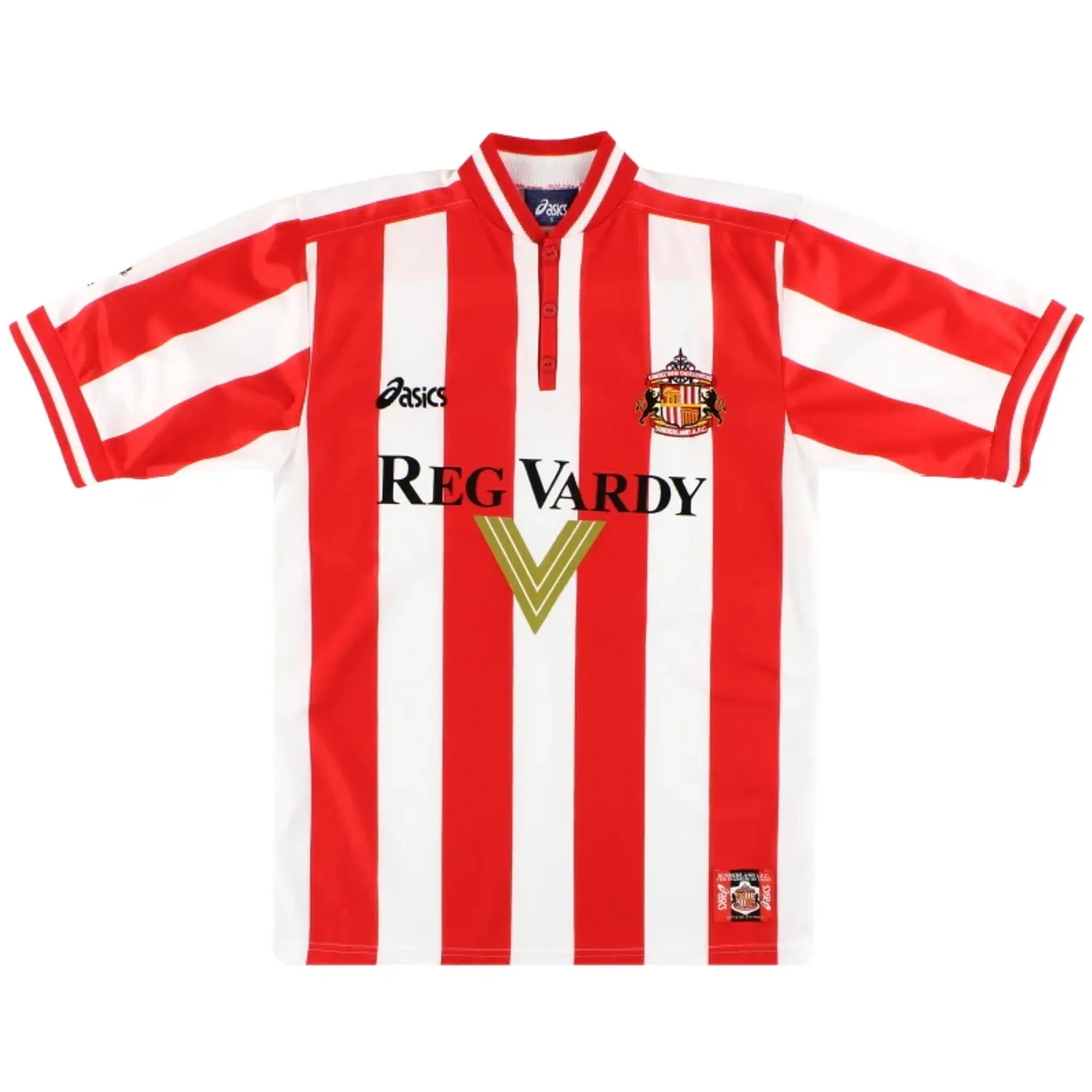 1999-00 Sunderland Asics Home Shirt M - Sunderland / Very Good / Medium