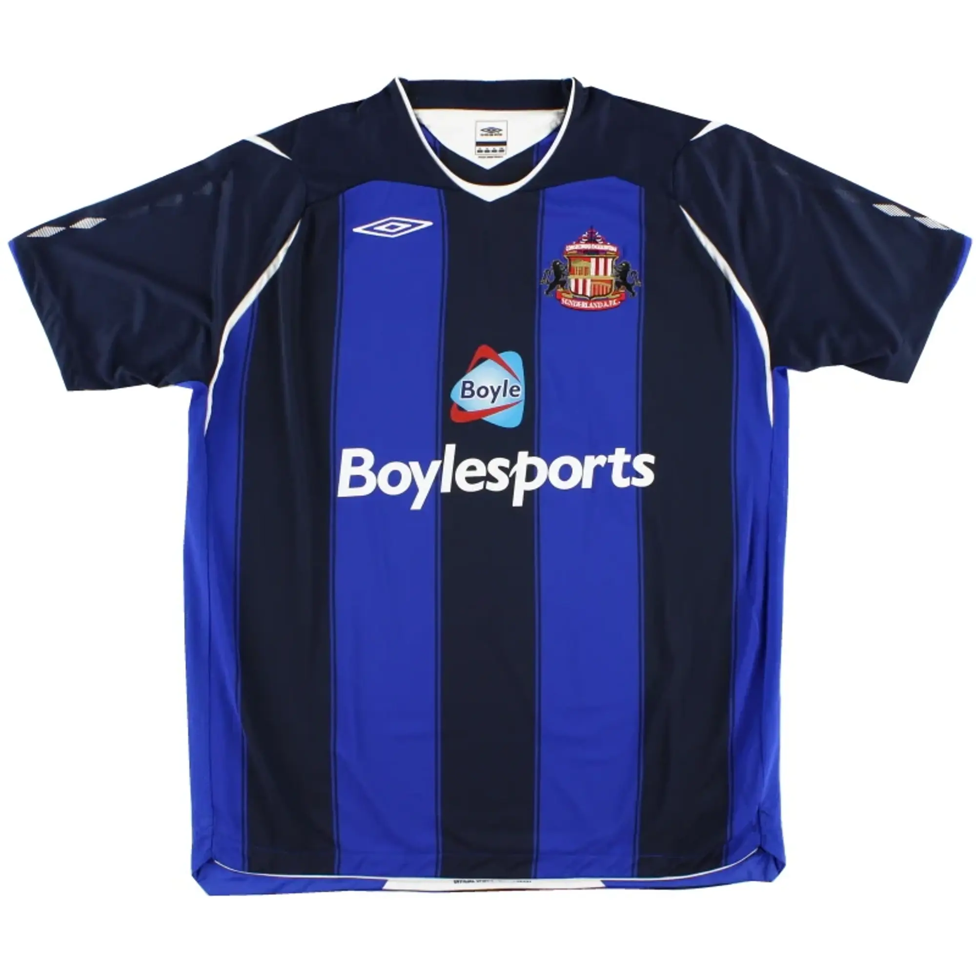 2008-09 Sunderland Umbro Away Shirt *Mint* L - Sunderland / Mint / Large