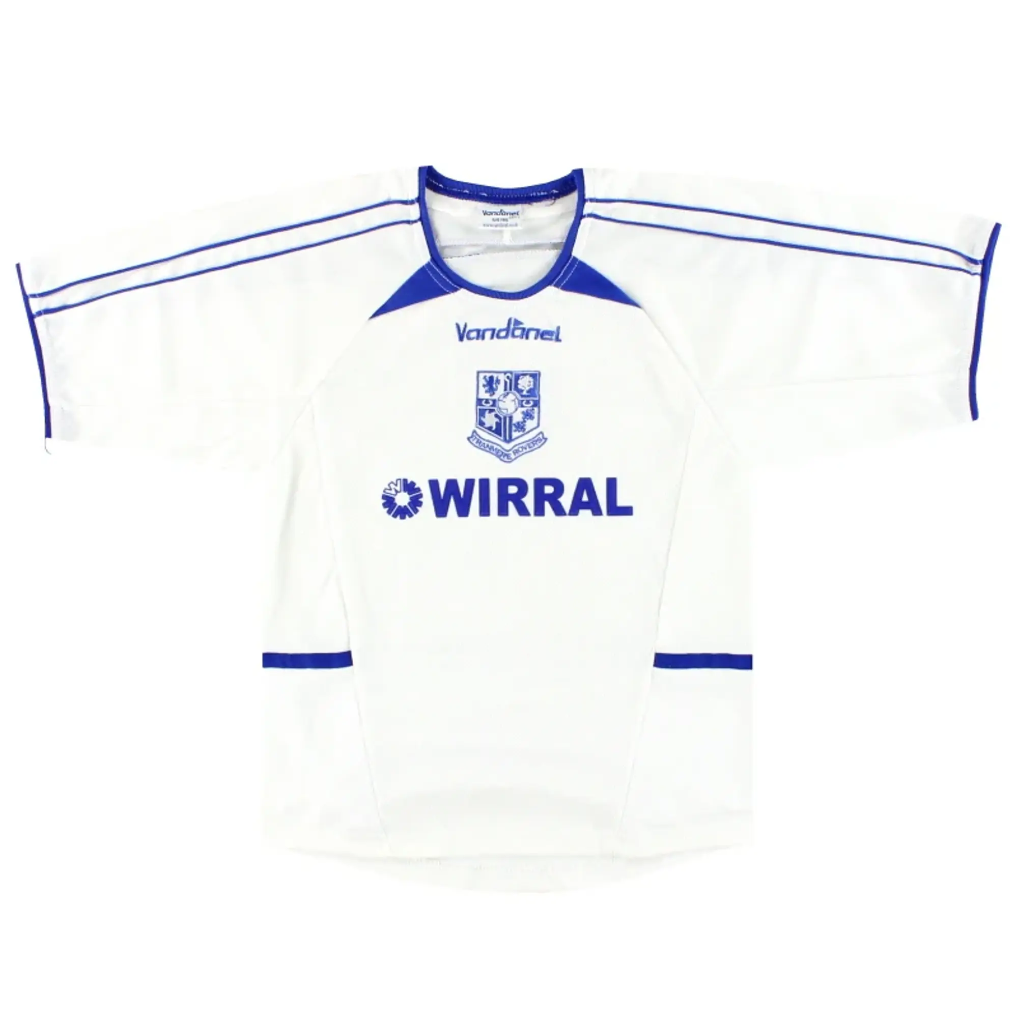 2004-05 Tranmere Rovers Vandanel Home Shirt Y - Tranmere Rovers / Excellent / Youth