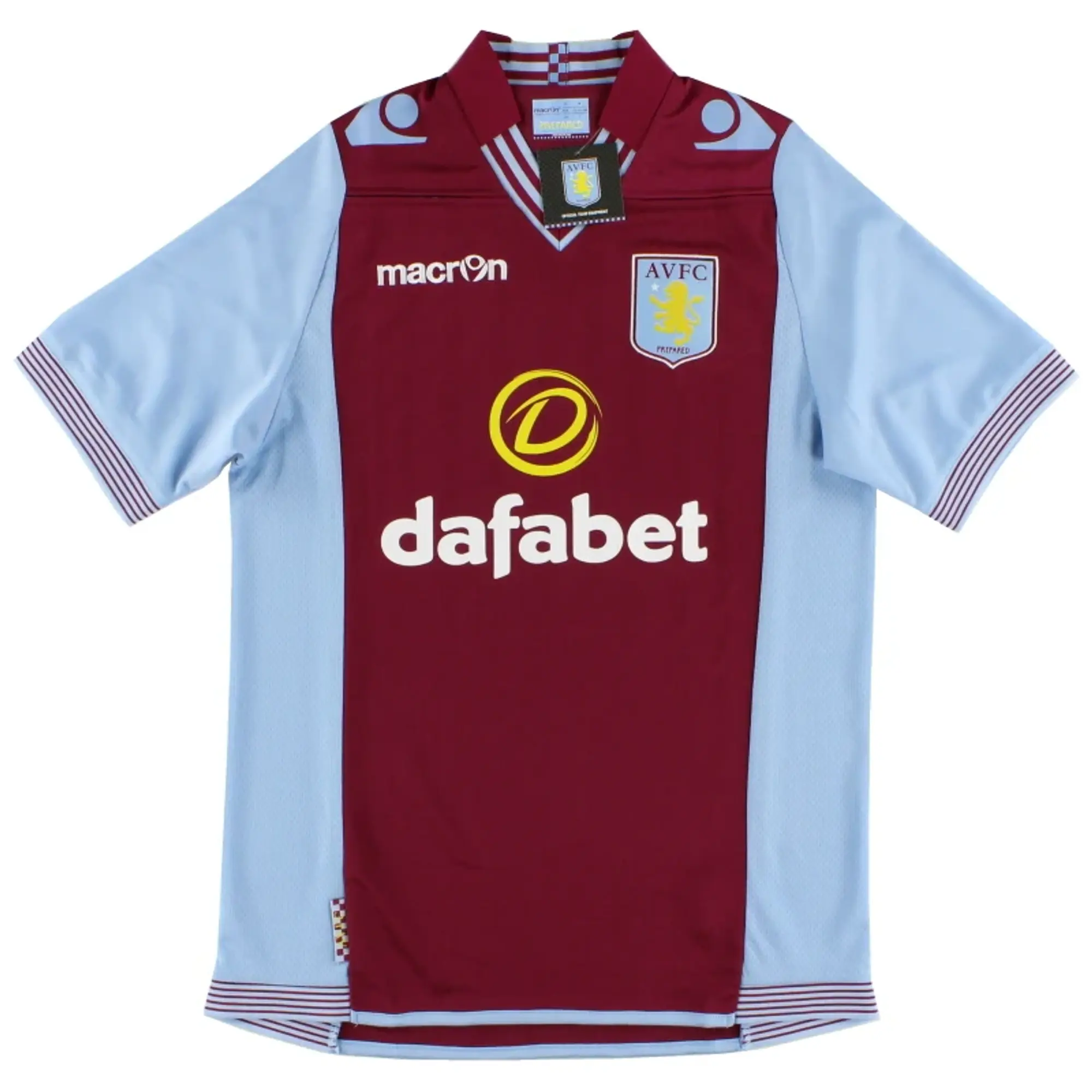 2013-14 Aston Villa Macron Home Shirt *BNIB* XXL - Aston Villa / BNIB / XXL