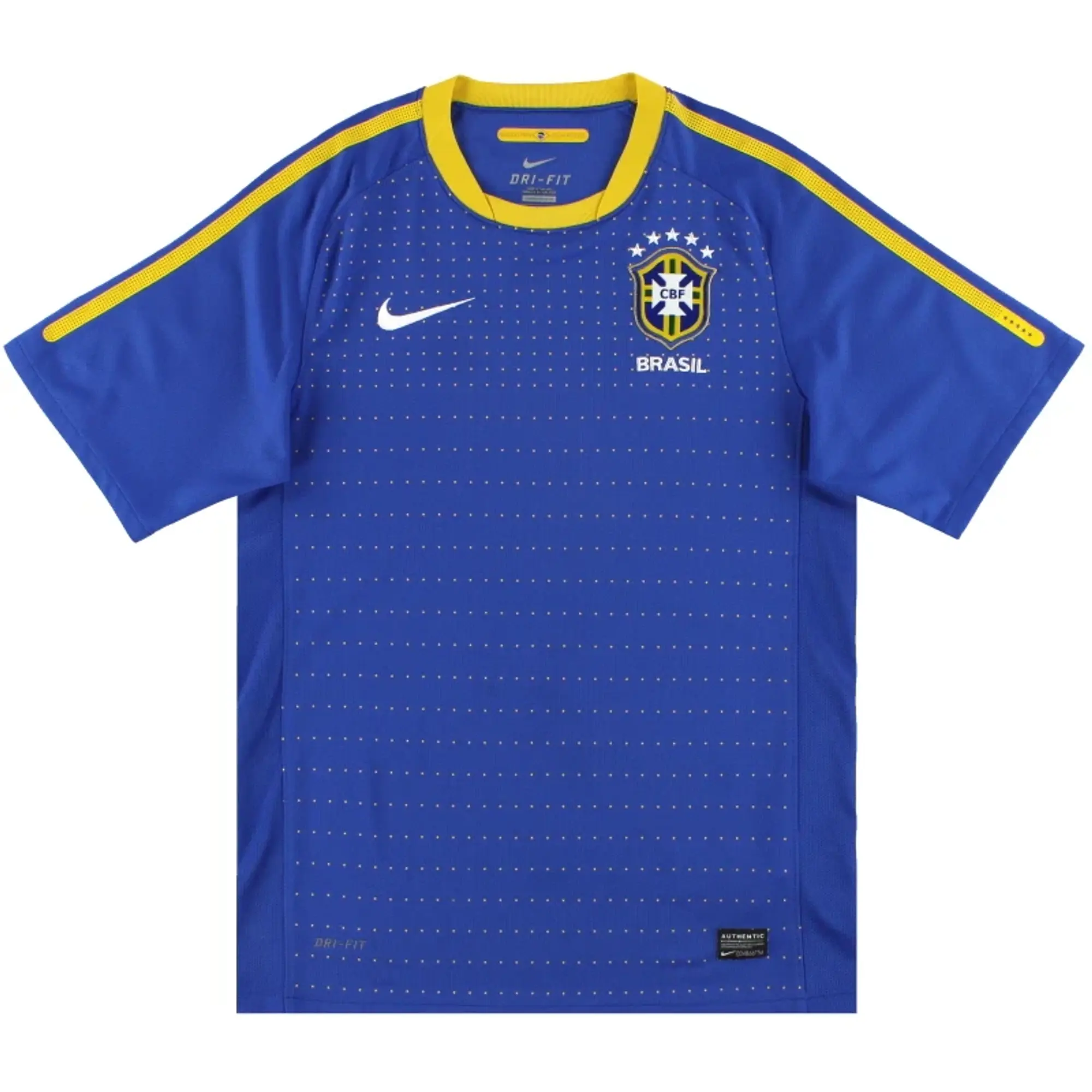 2010-11 Brazil Nike Away Shirt S - Brazil / Excellent / Small