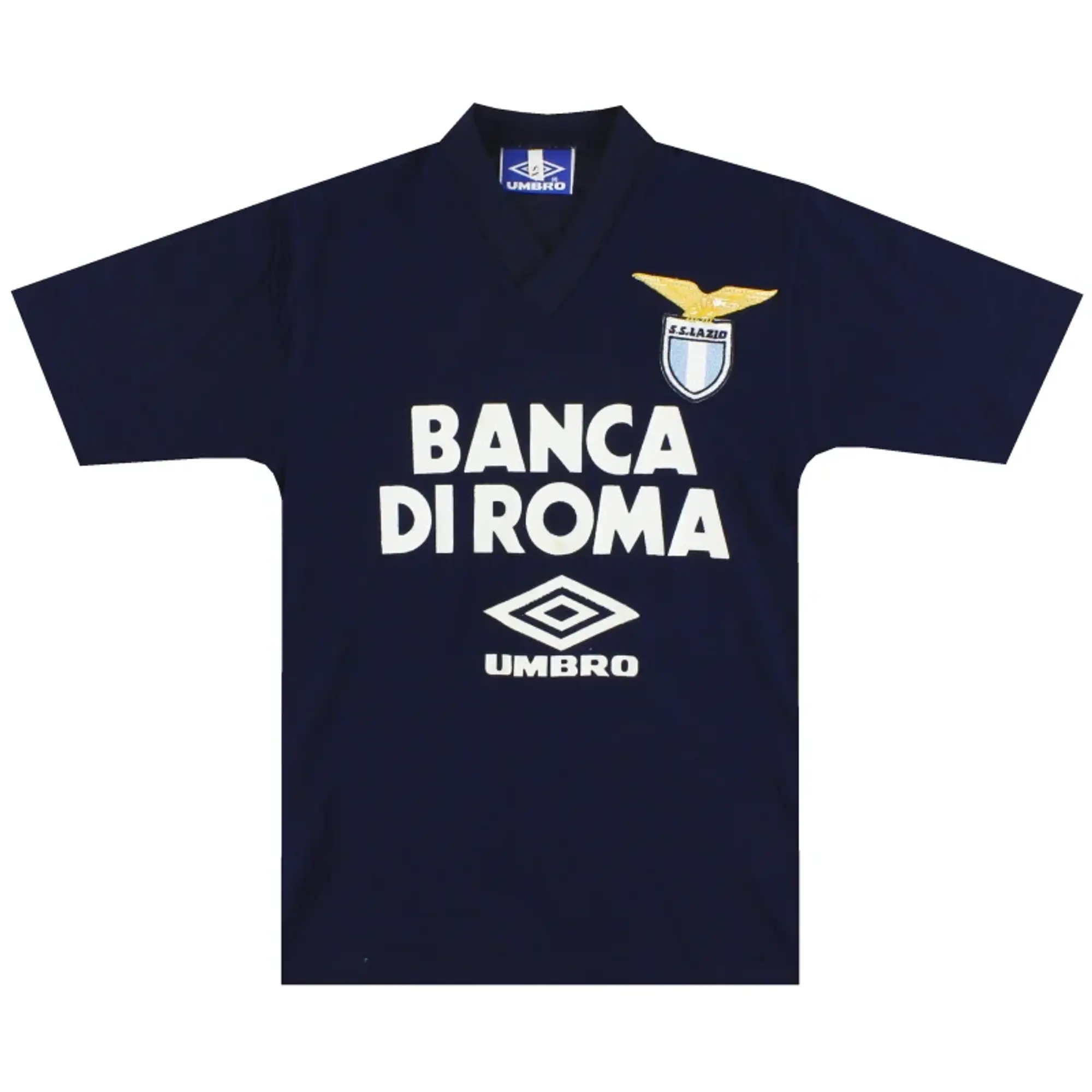 1995-96 Lazio Umbro Training Shirt XS - Lazio / Excellent / XS