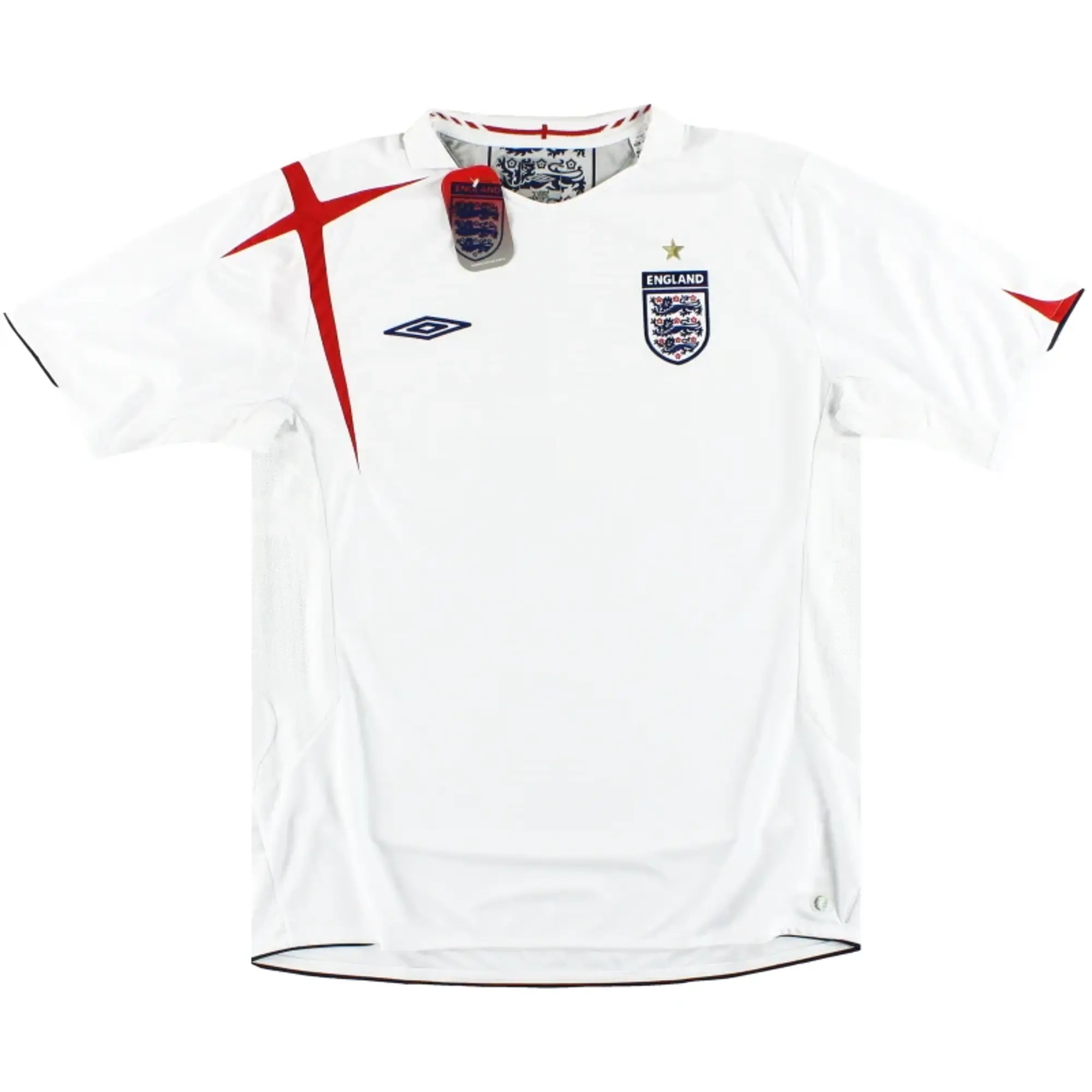 2005-07 England Umbro Home Shirt *BNIB* XL - England / BNIB / XL