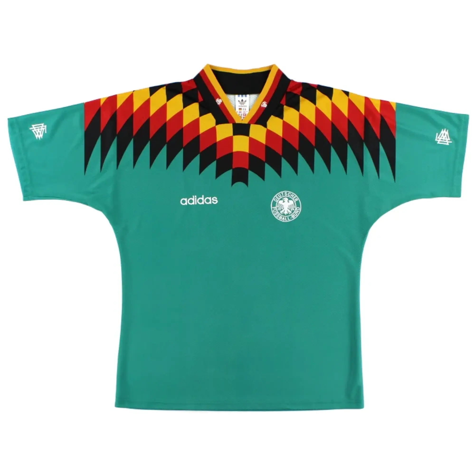 1994-96 Germany adidas Away Shirt L - Germany / Excellent / Large