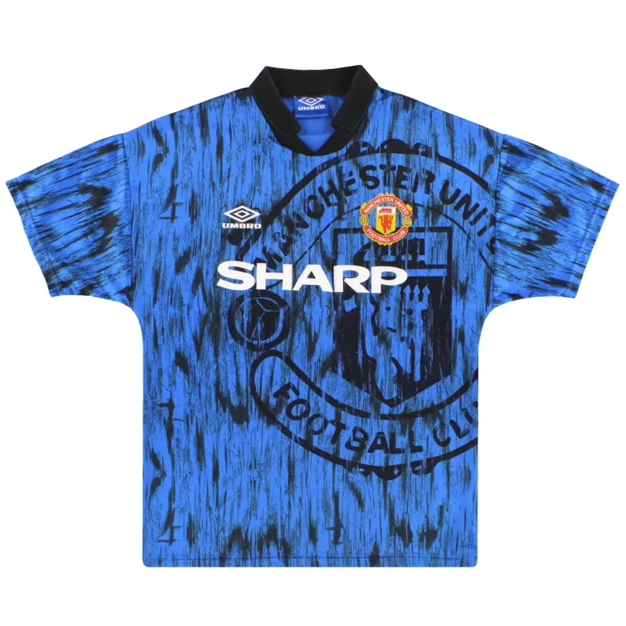 1992-93 Manchester United Umbro Away Shirt XL - Manchester United / Good / XL