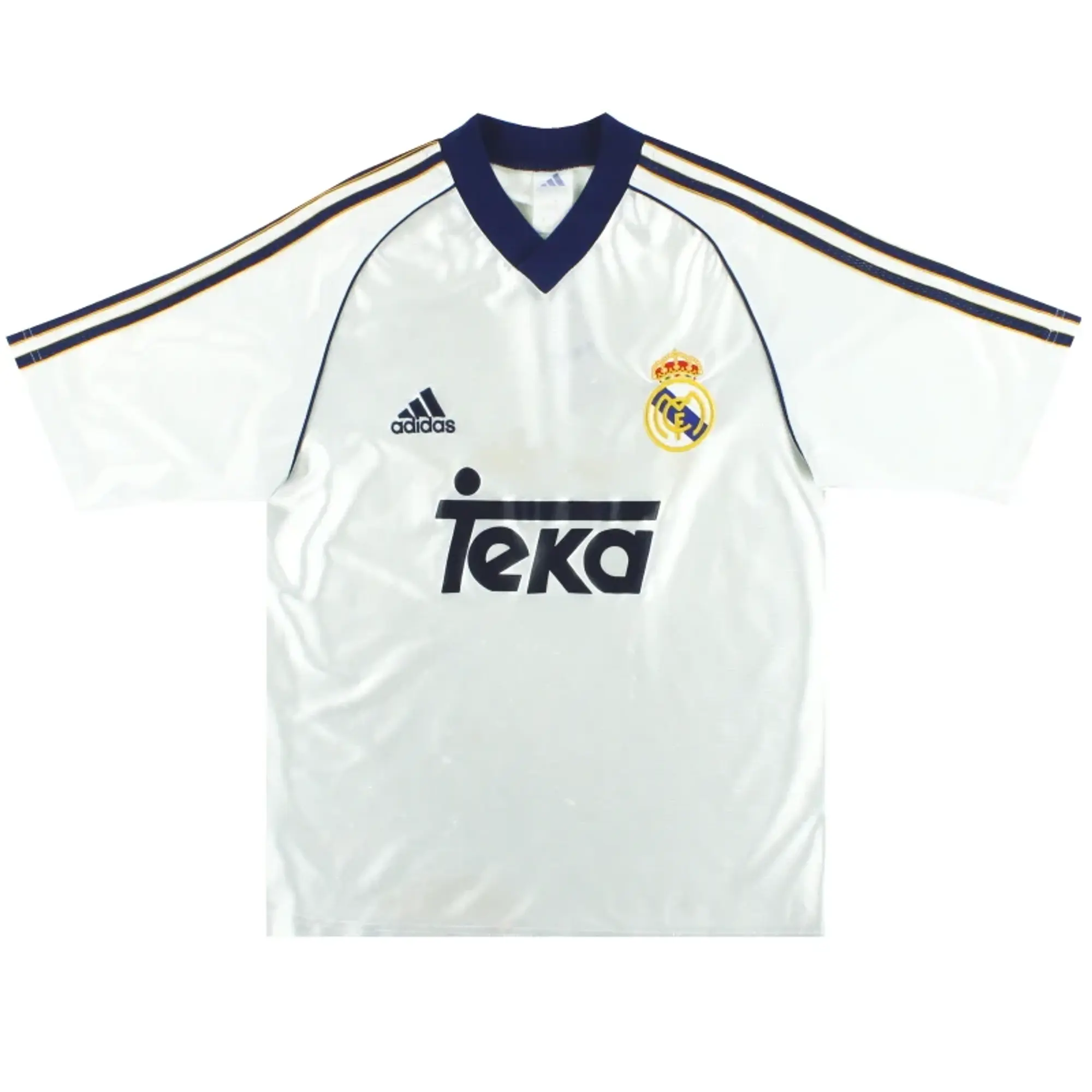1998-00 Real Madrid adidas Home Shirt XL.Boys - Real Madrid / Very Good / XL.Boys