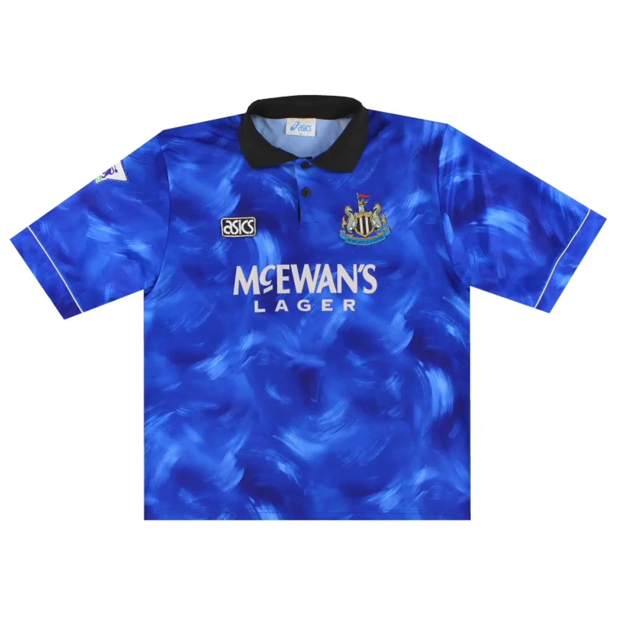 1993-95 Newcastle Asics Away Shirt XL - Newcastle United / Excellent / XL