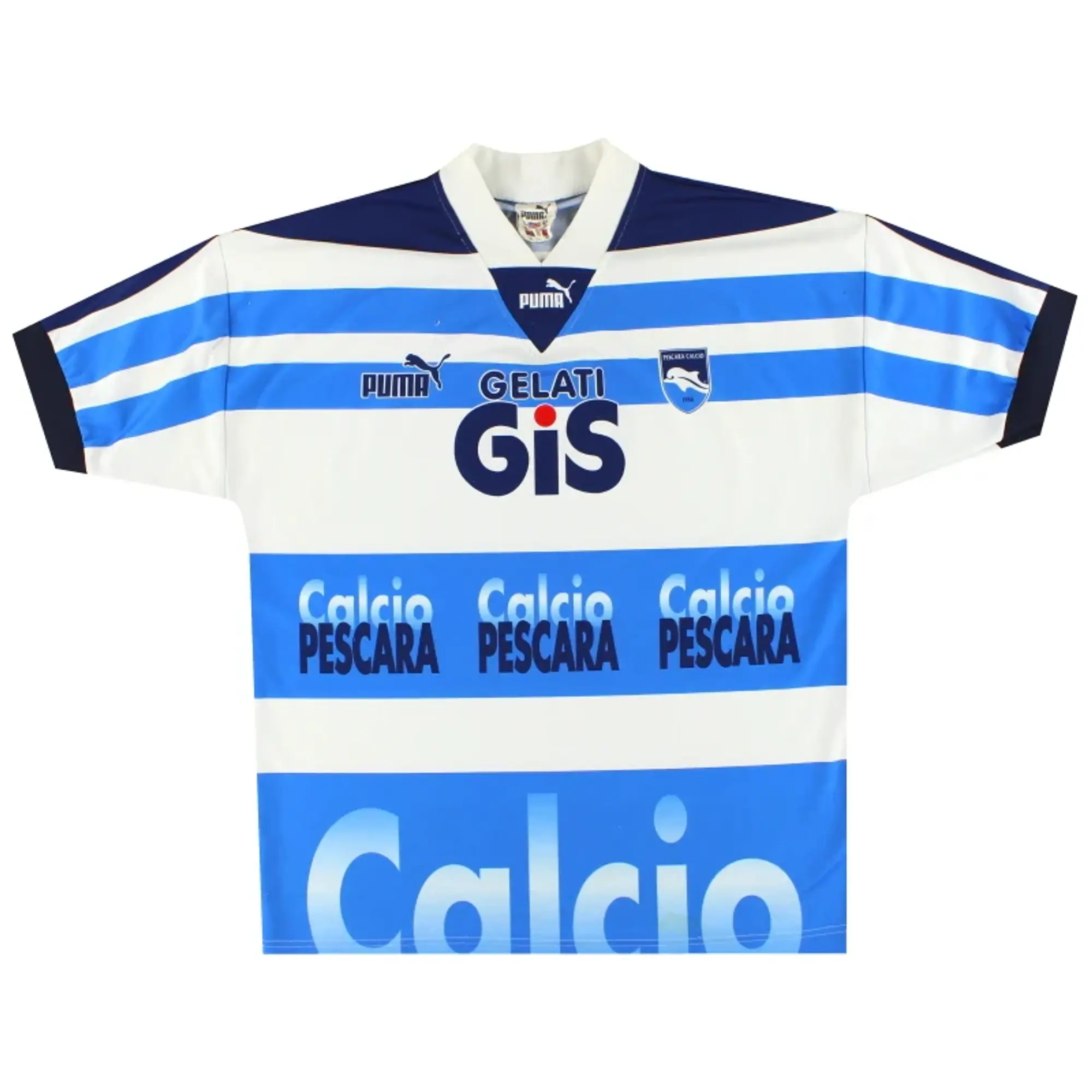 2001-02 Pescara Puma Training Shirt XL - Other Italian Clubs / Excellent / XL