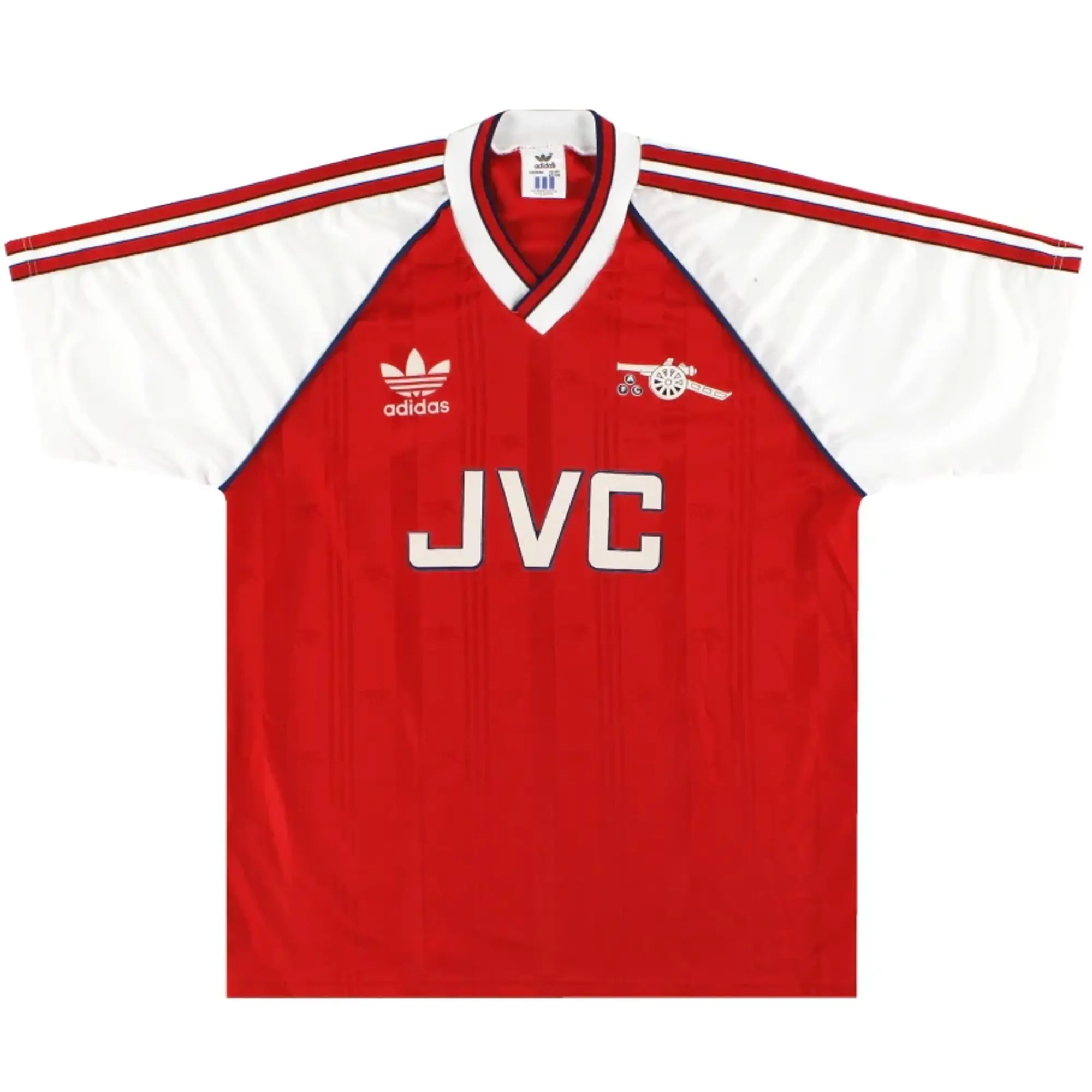 1988-90 Arsenal adidas Home Shirt M - Arsenal / Excellent / Medium