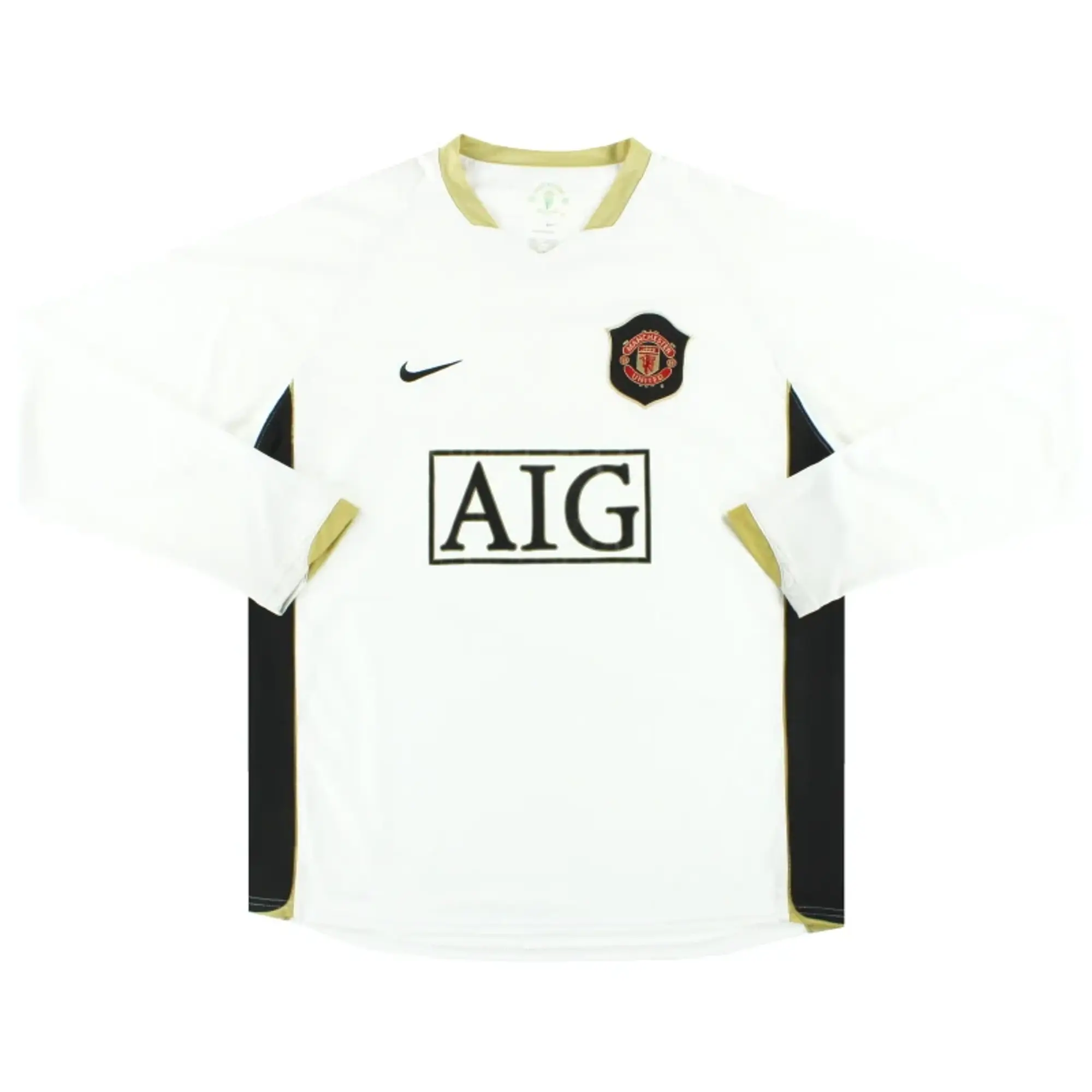 2006-07 Manchester United Nike Away Shirt L/S L - Manchester United / Excellent / Large