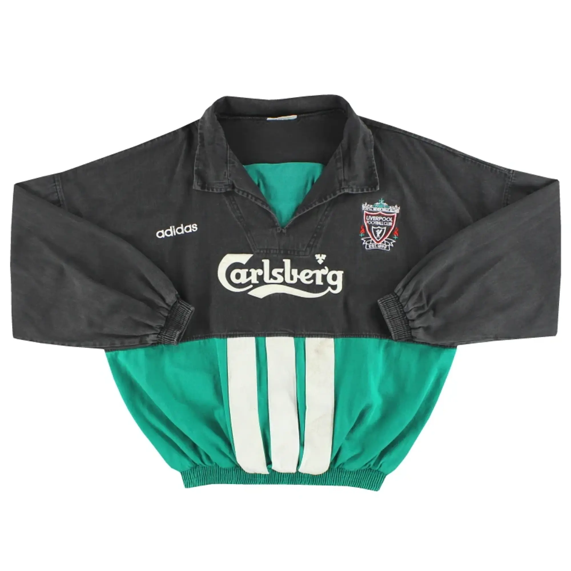 1986-87 Liverpool adidas 'Champions' Third Shirt M - Liverpool / Excellent / Medium
