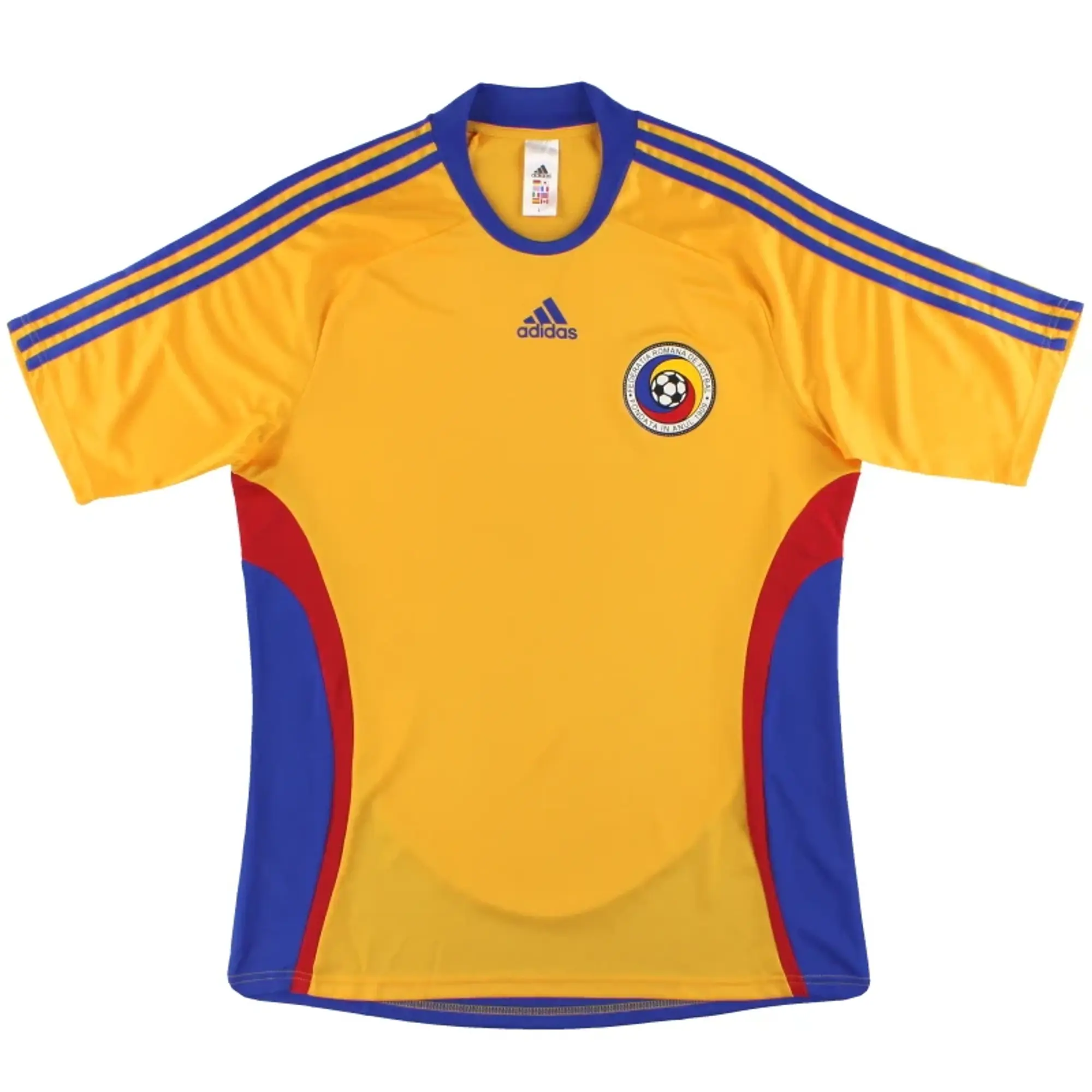 2008-09 Romania adidas Basic Home Shirt XL - Romania / Excellent / XL