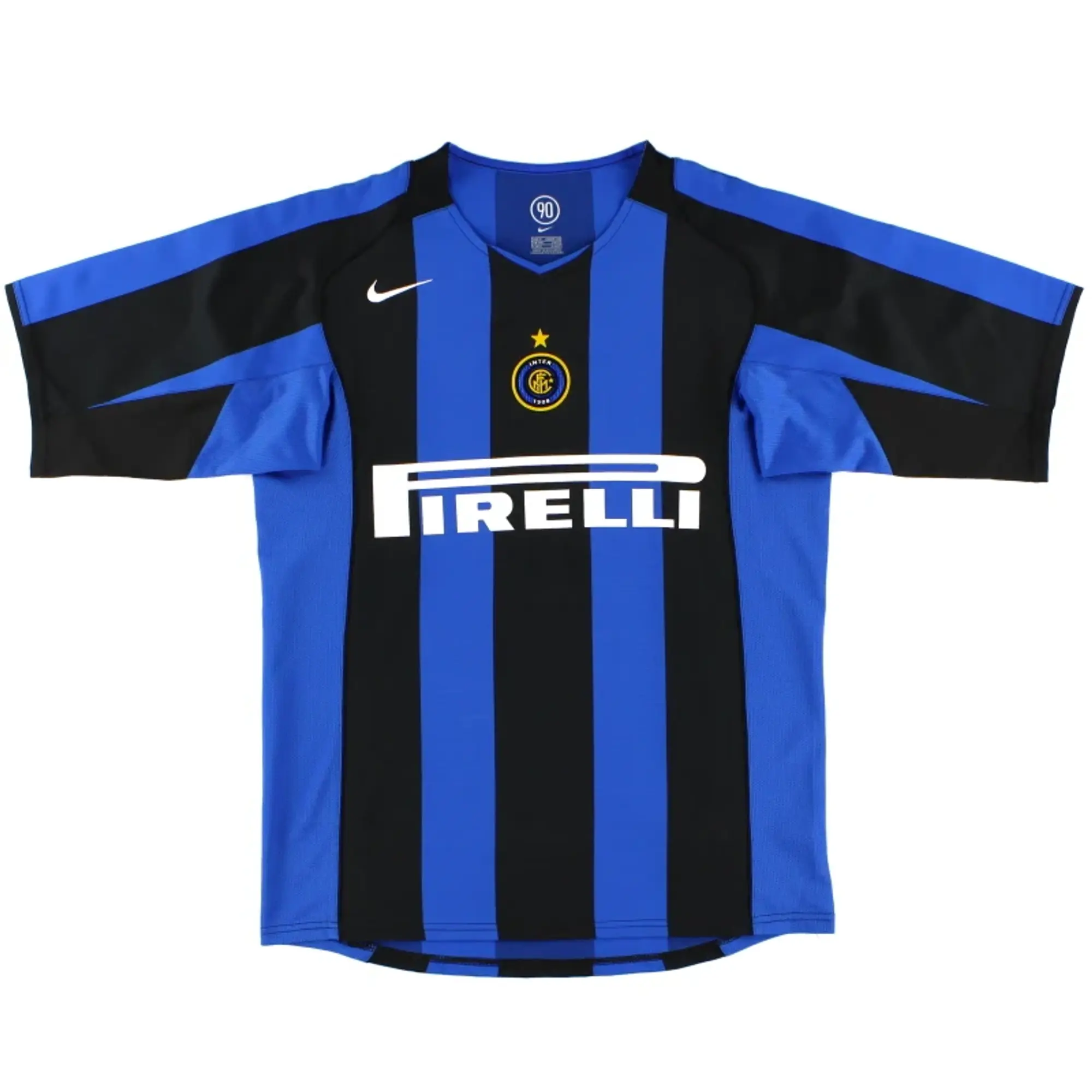 2004-05 Inter Milan Nike Home Shirt M - Inter Milan / Very Good / Medium