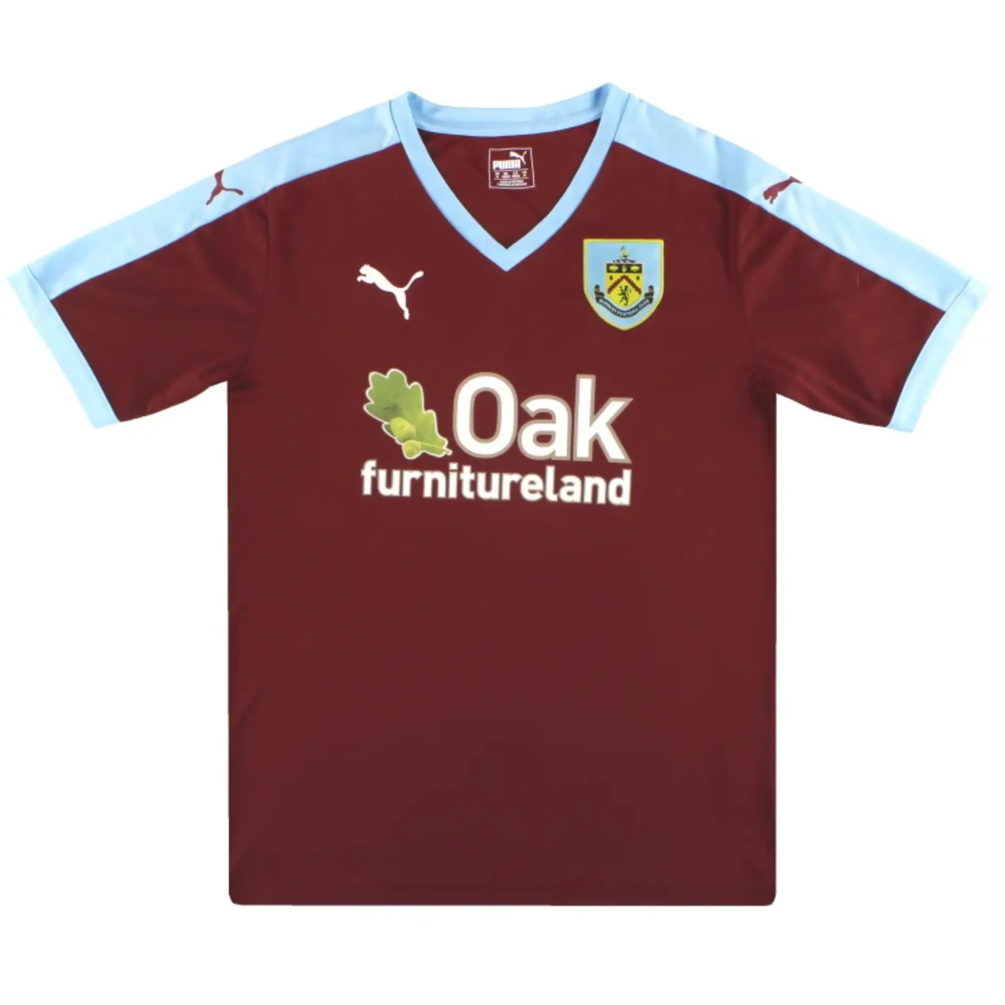 2015-16 Burnley Puma Home Shirt M - Burnley / Excellent / Medium