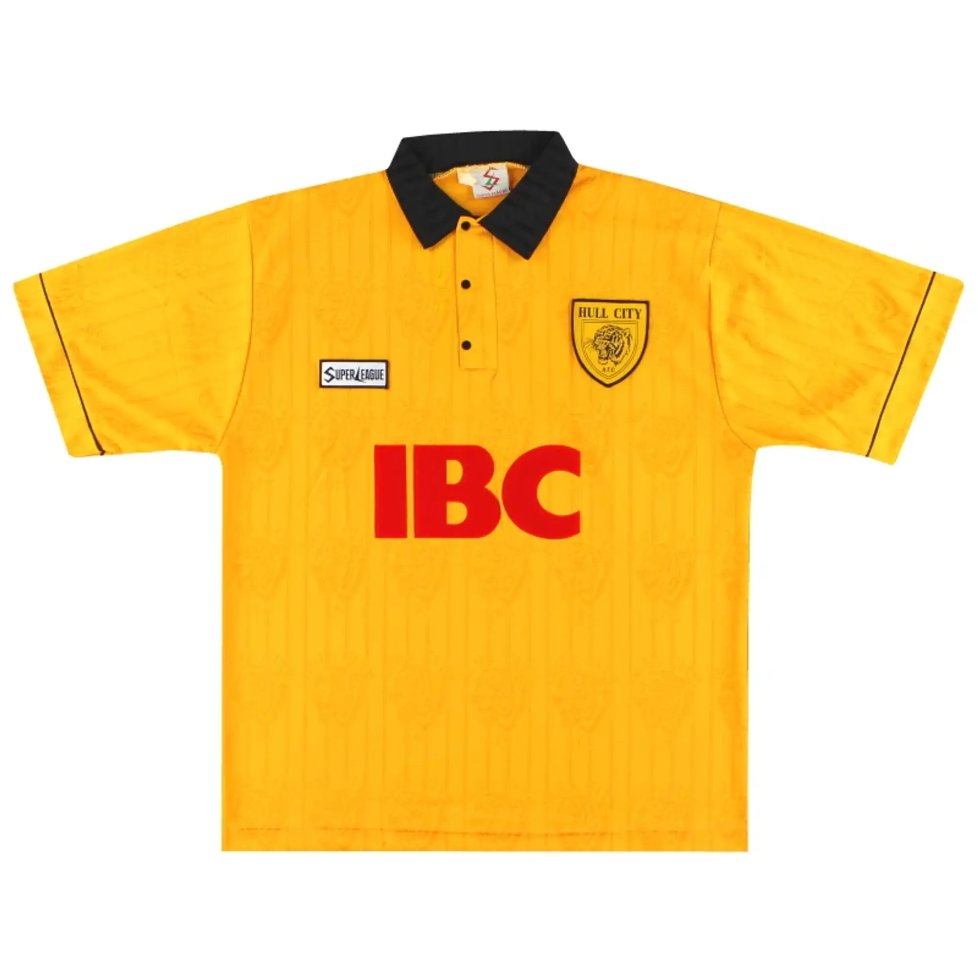 1995-97 Hull City Home Shirt *Mint* L - Hull City / Mint / Large